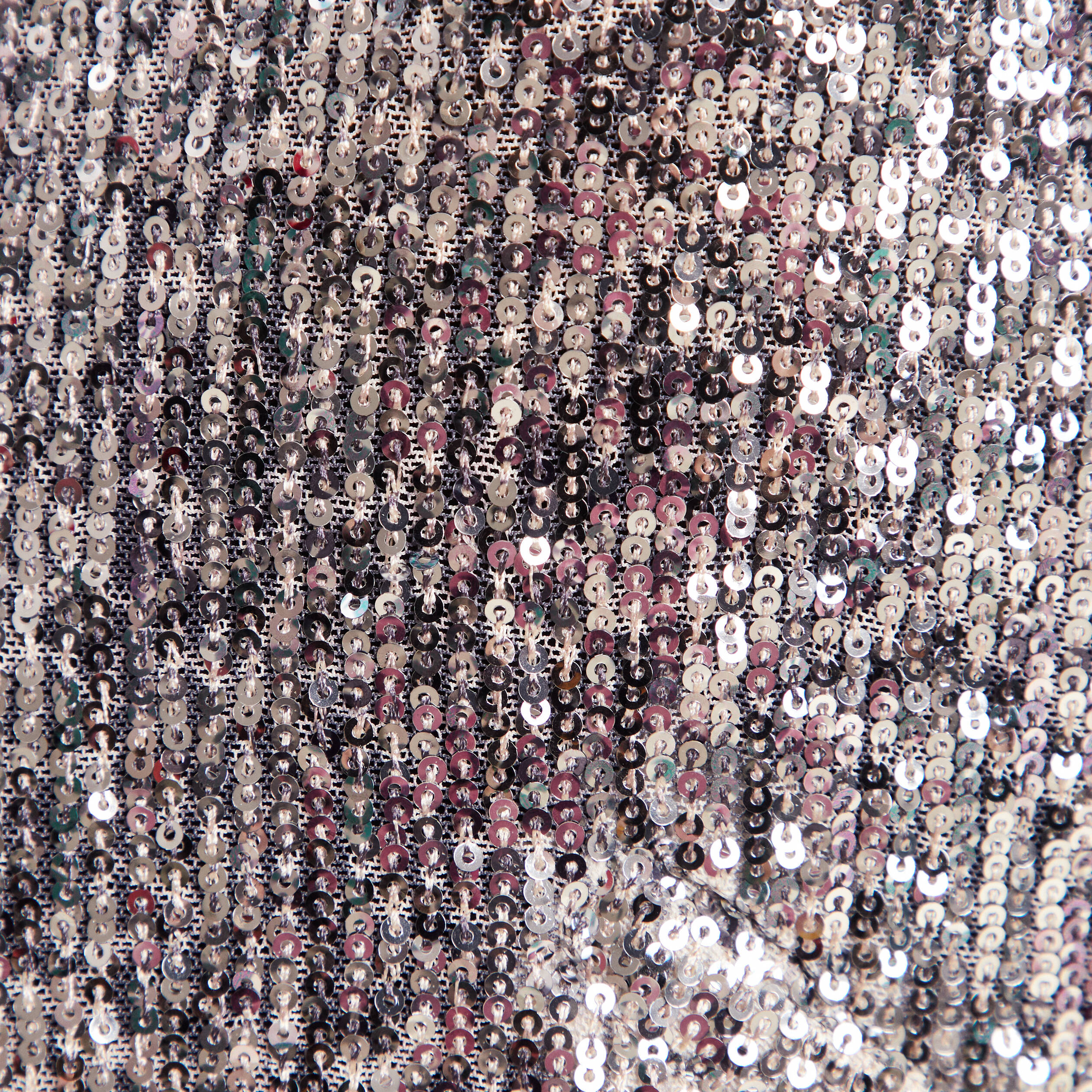 veste zippee sequins gris argent femme Veste zippée sequins gris argent femme