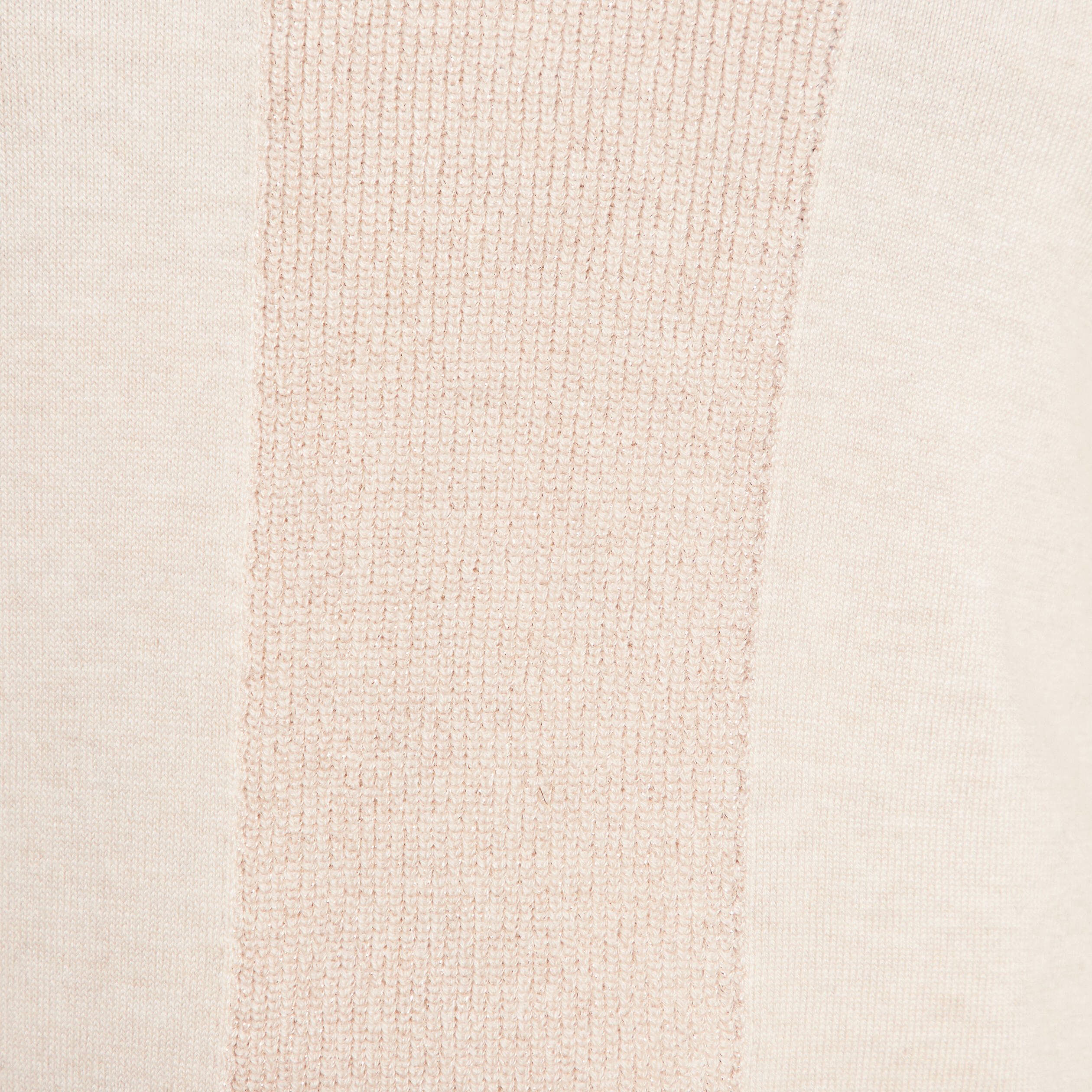 Pull manches longues creme femme
