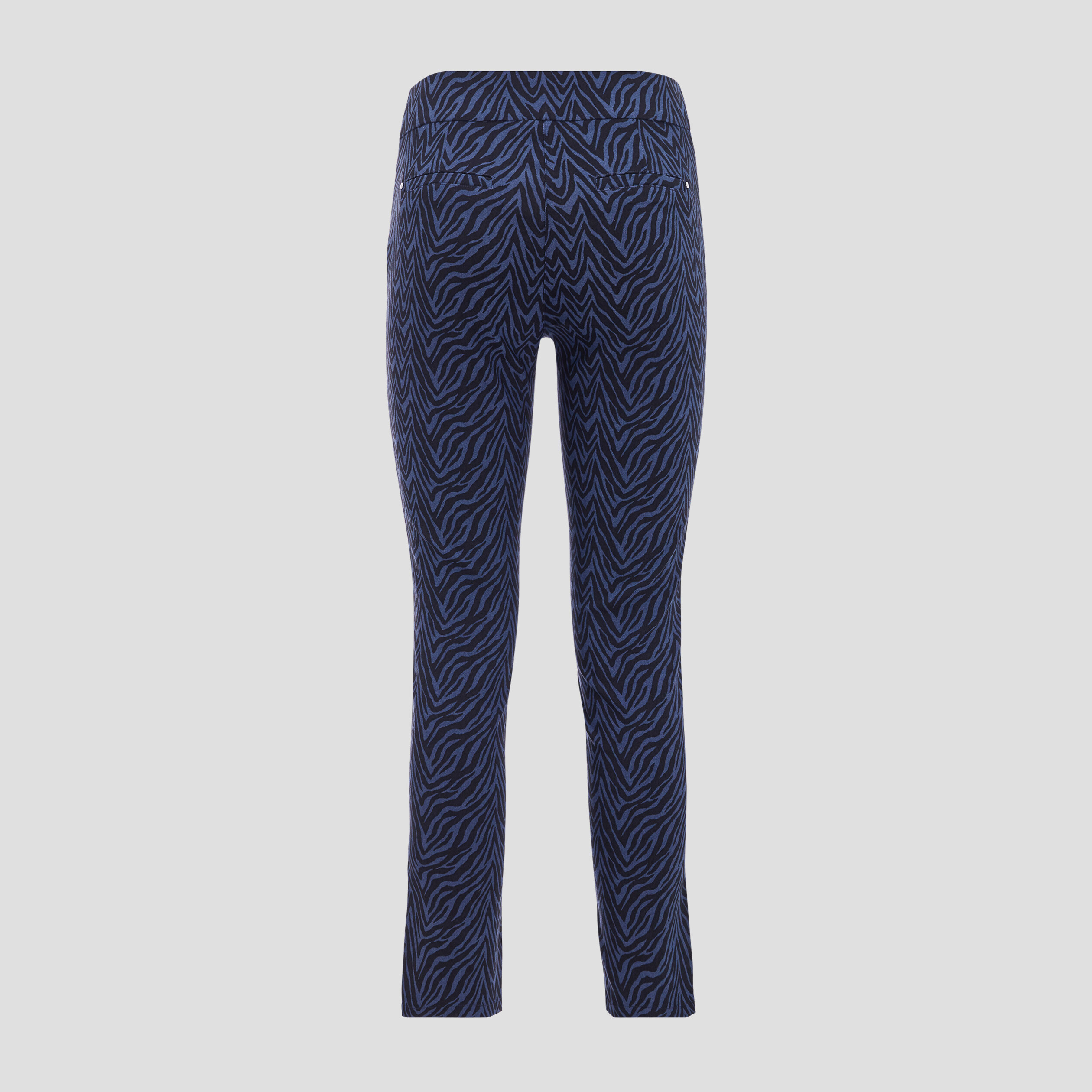 tregging avec details zippes bleu femme Tregging avec détails zippés bleu femme