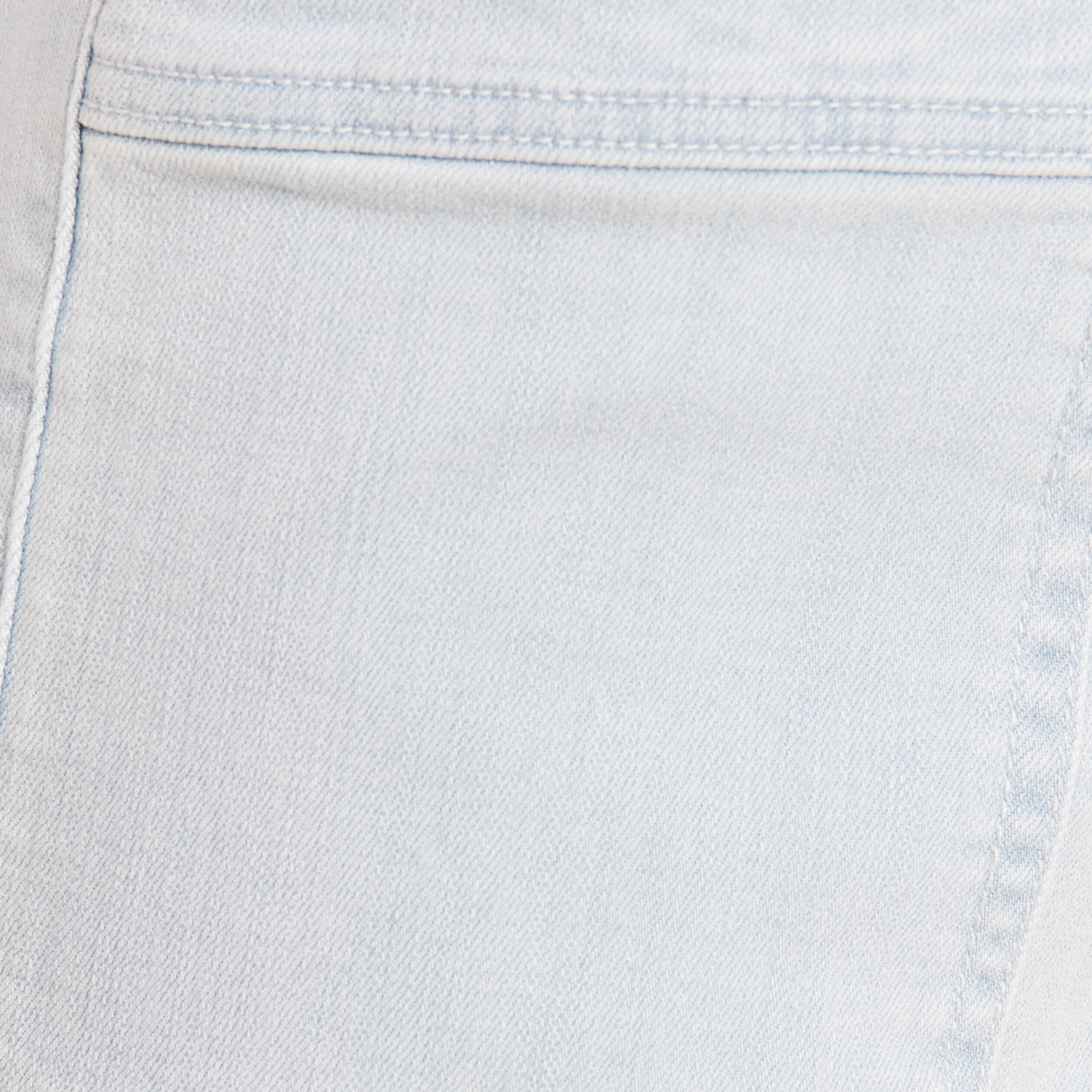 Jean coupe mom 7/8&egrave;me denim bleach femme