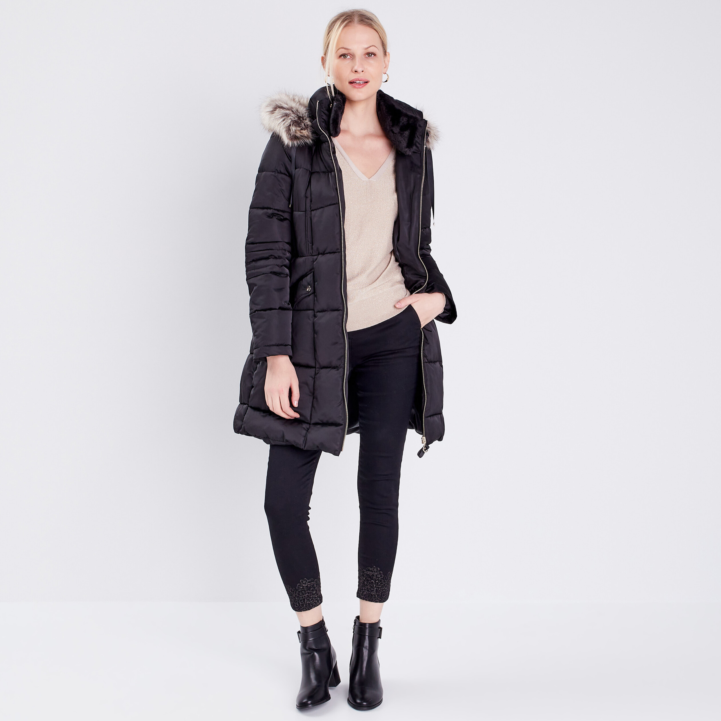 pantalon chino femme