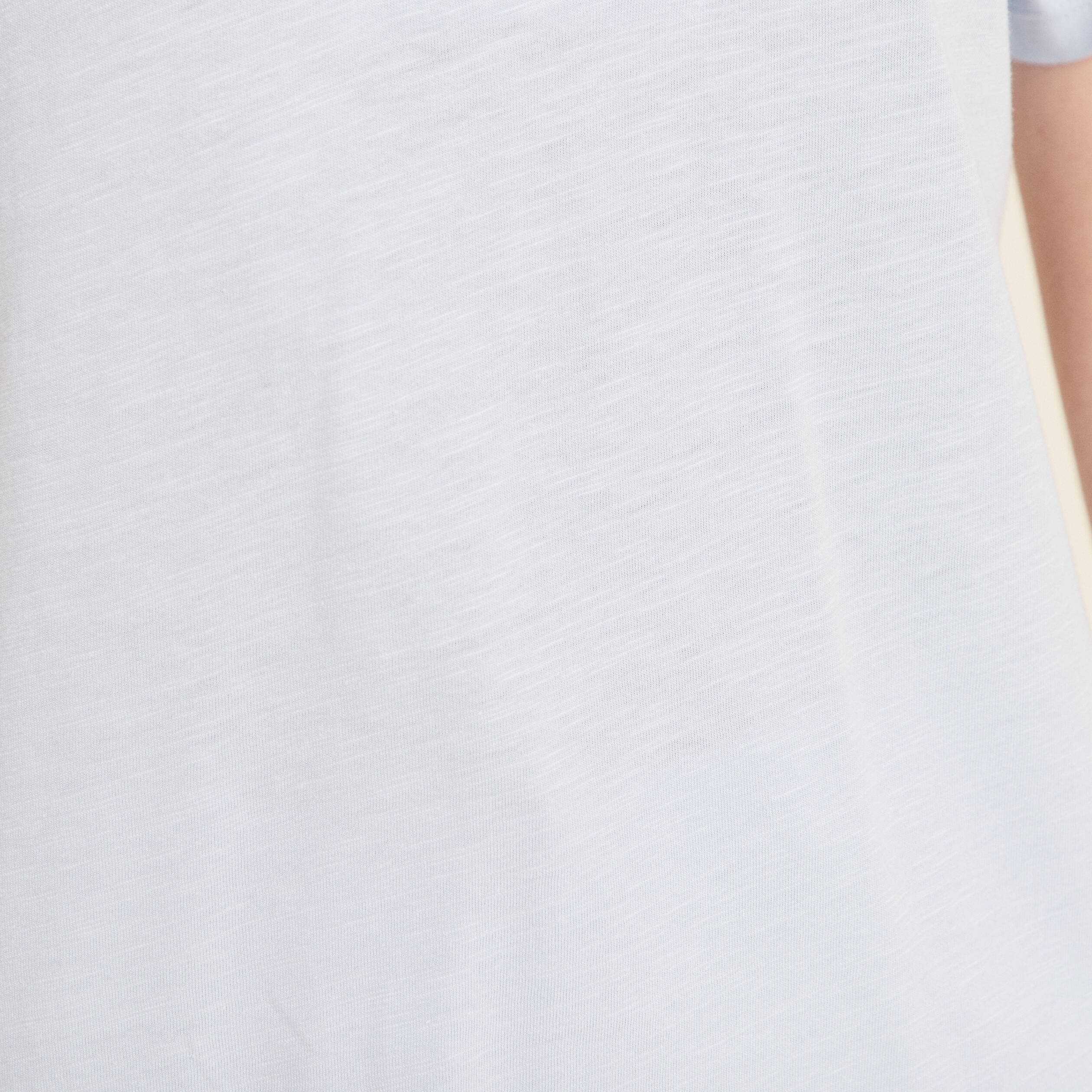 T-shirt manches courtes bleu clair femme