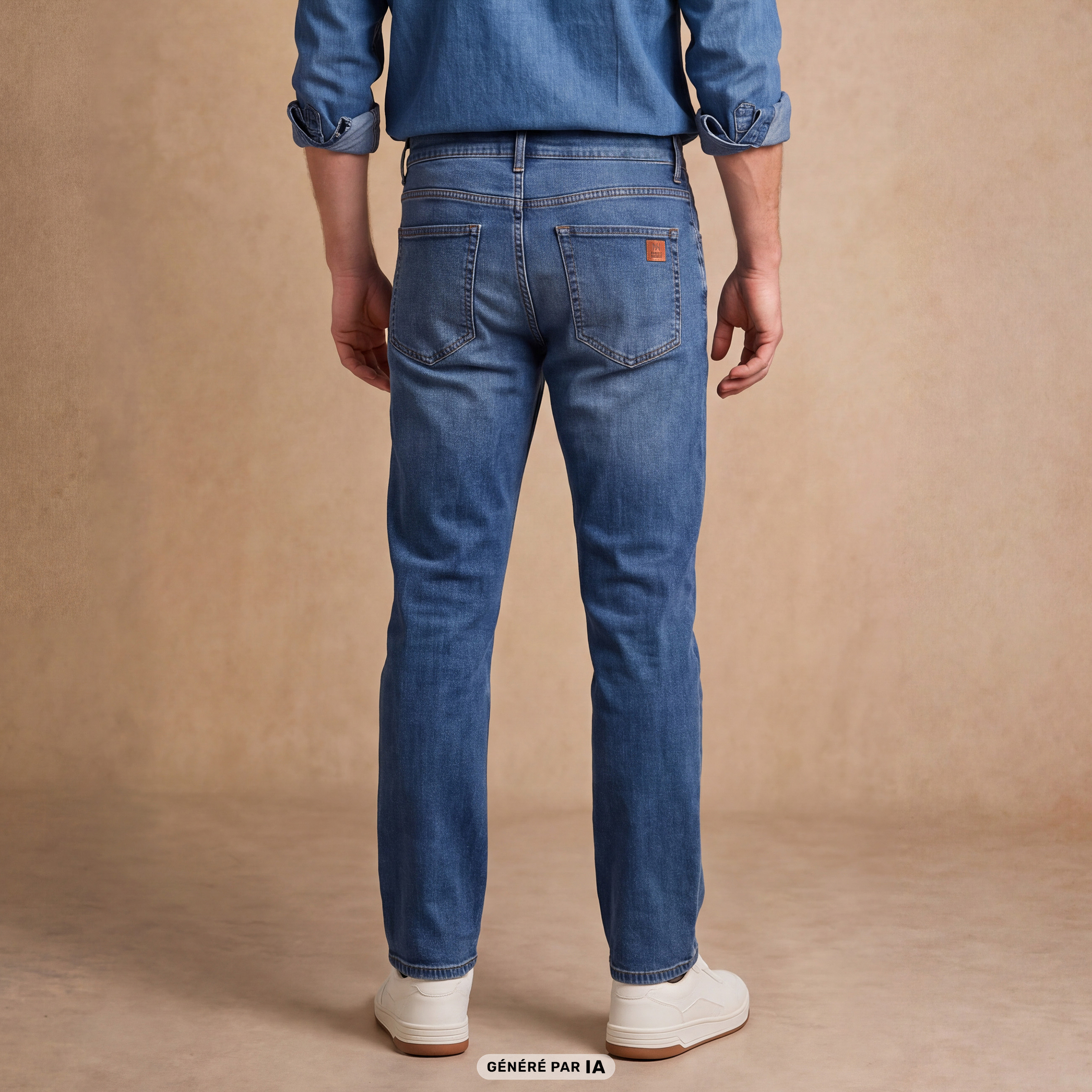 Pantalon Magique Monsieur L'Unique L30 denim stone femme