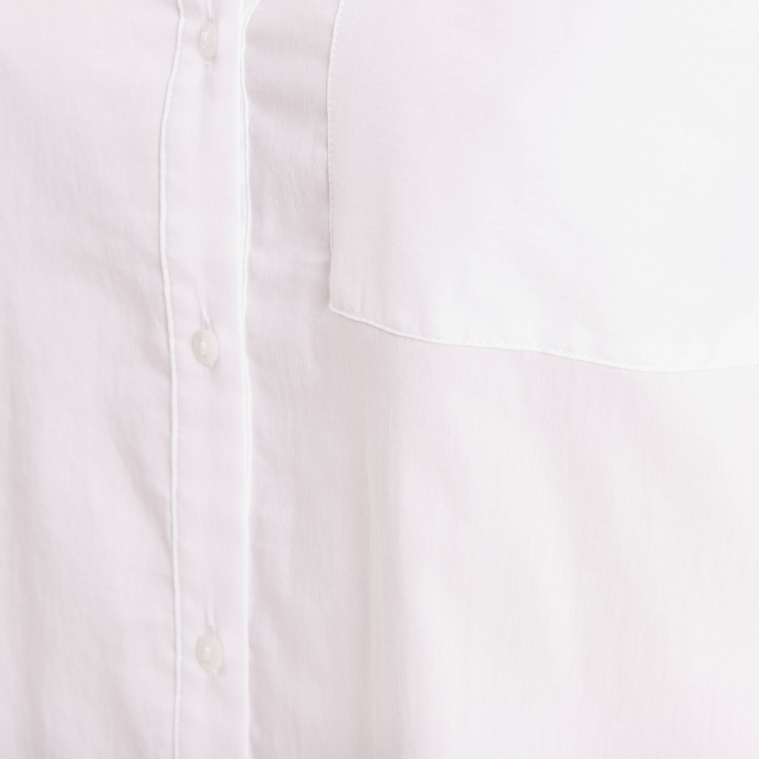 Chemise manches longues ecru femme