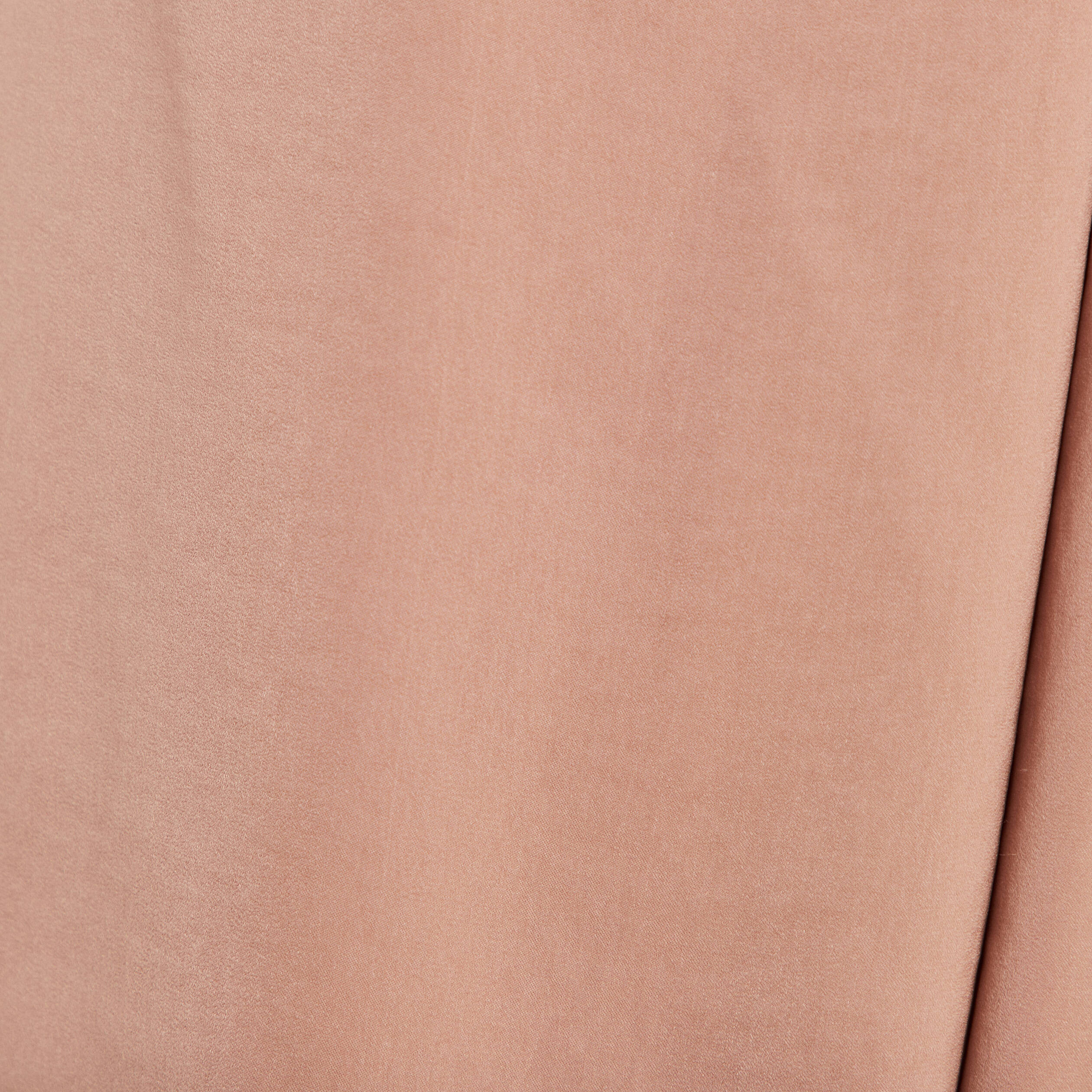 blouse manches longues satin sable femme Blouse manches longues satin sable femme