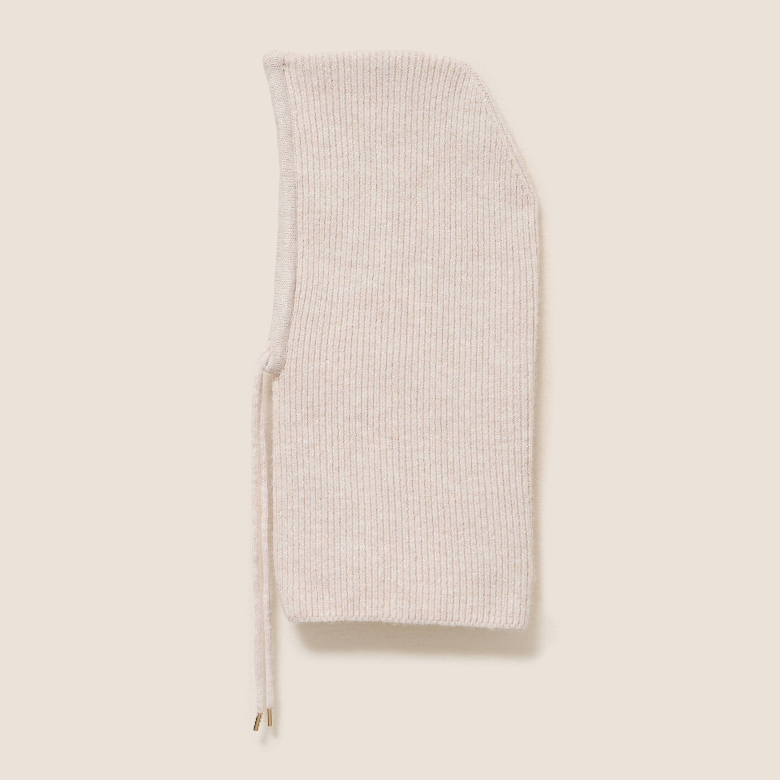 Cagoule creme femme