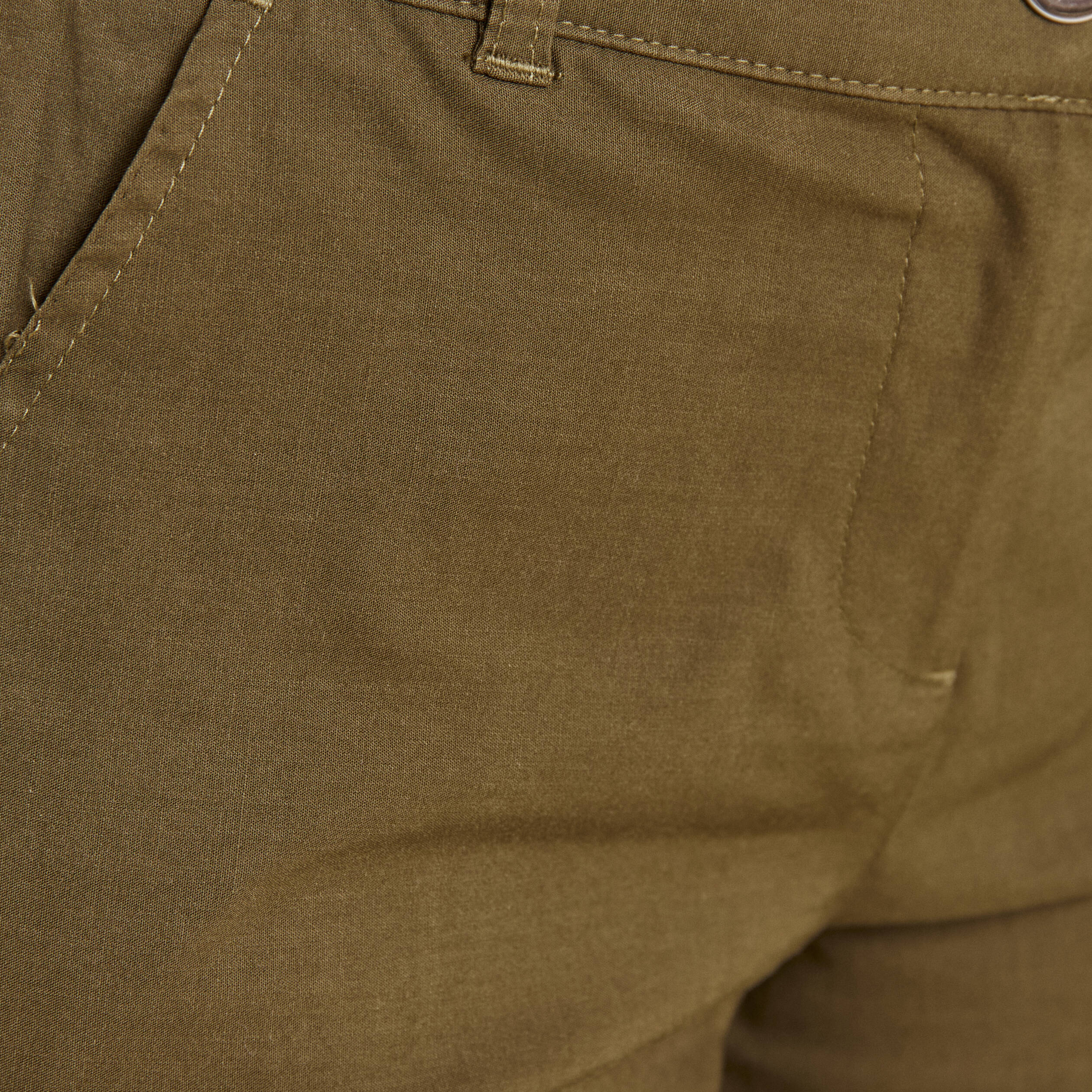 pantalon large 78eme vert olive femme Pantalon large 7/8ème vert olive femme