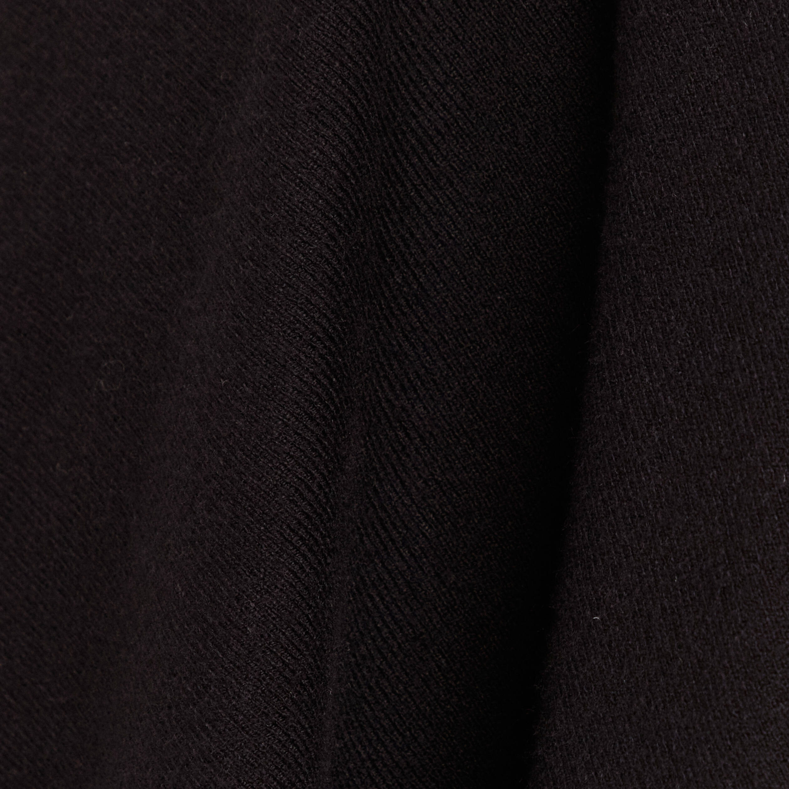 Poncho noir femme