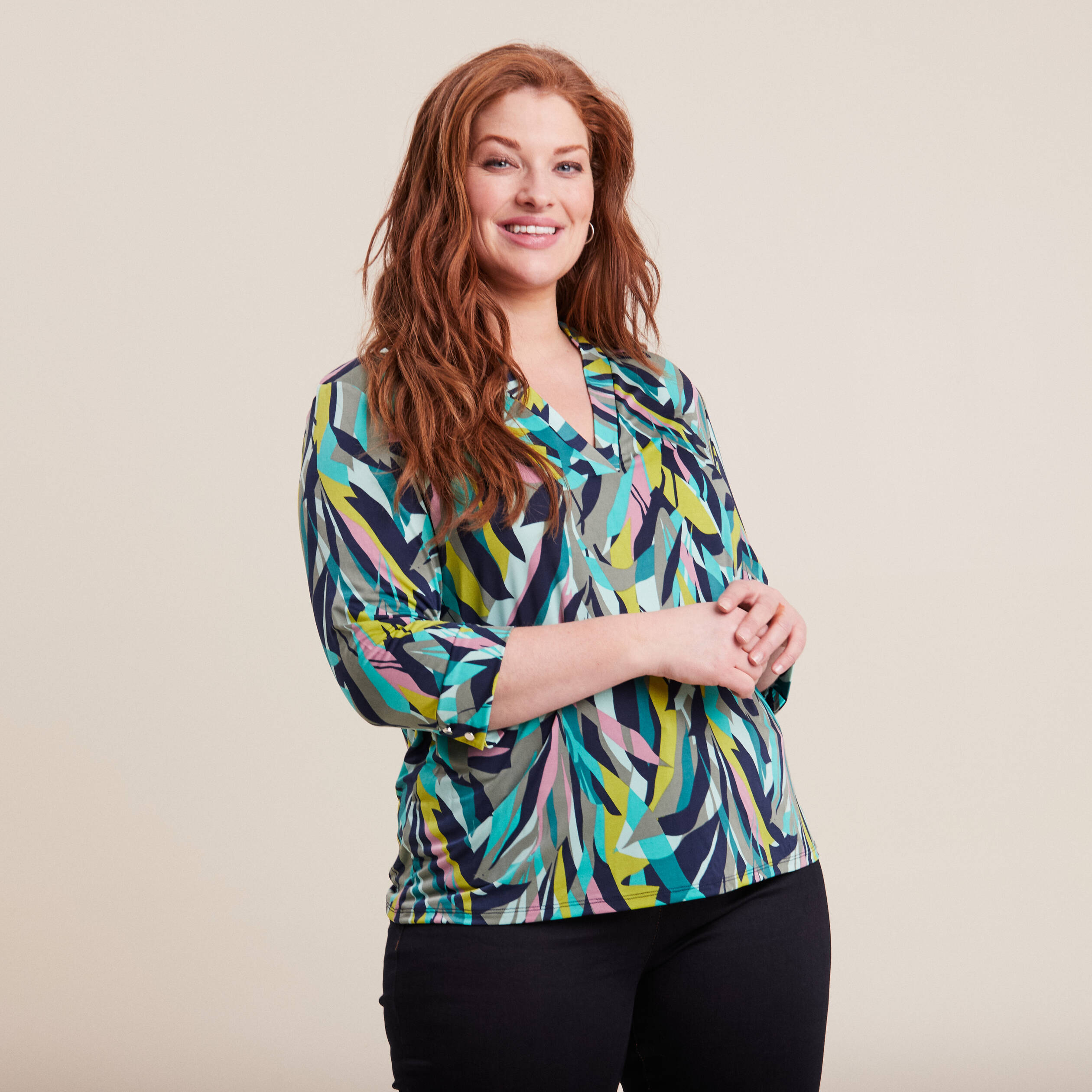 Blouse sales vert canard