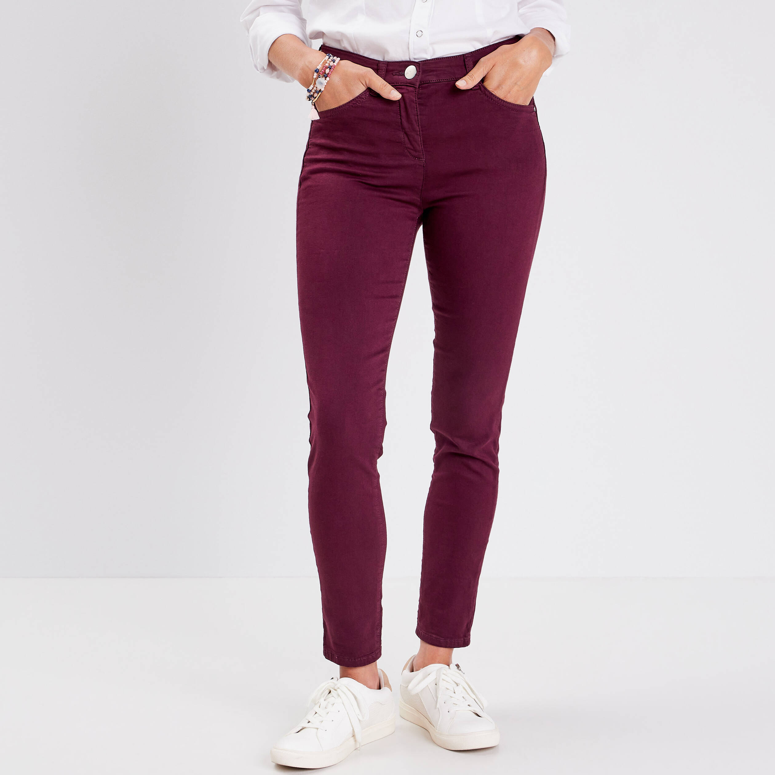 Pantalon standard rouge