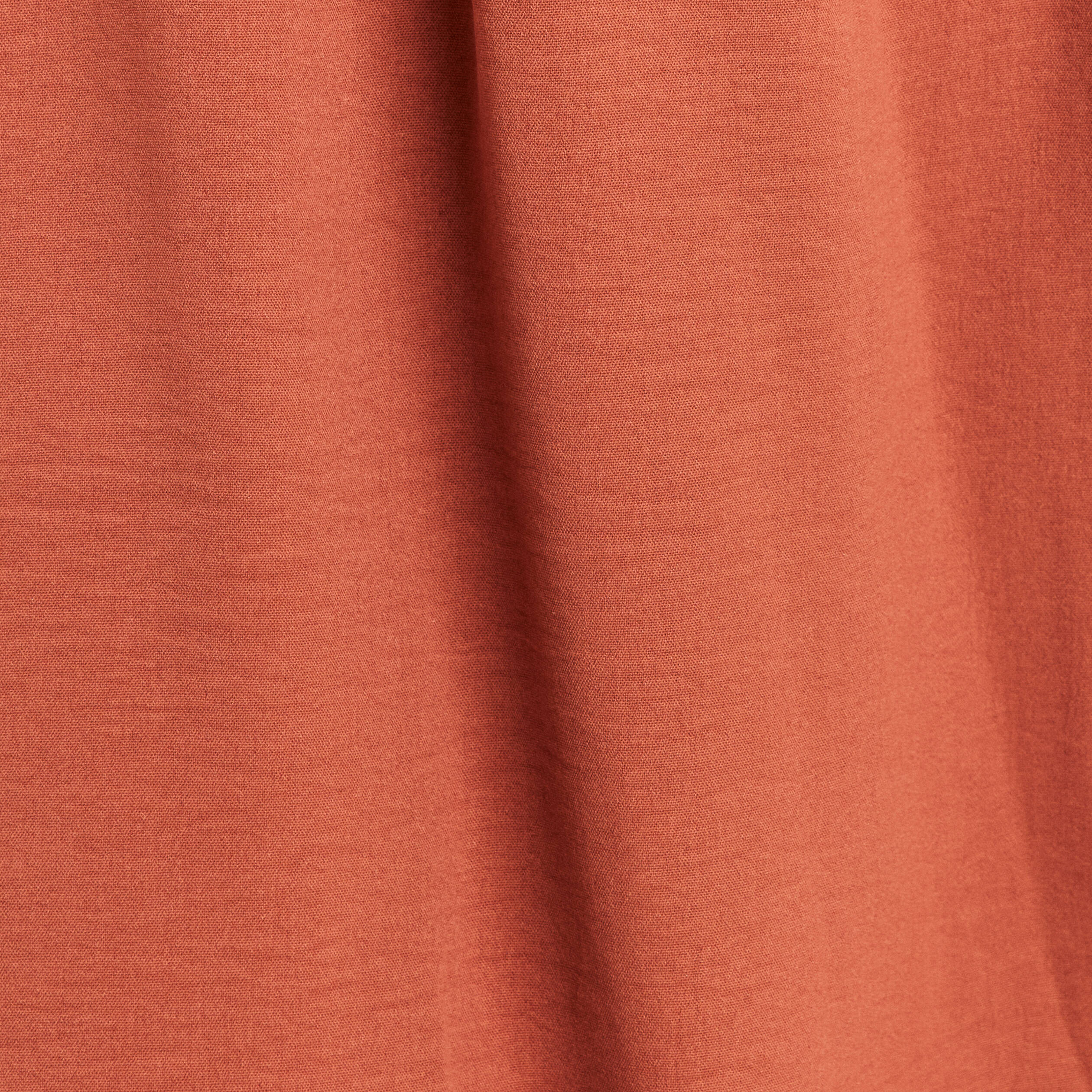 Robe droite ceinturée marron foncé femme
