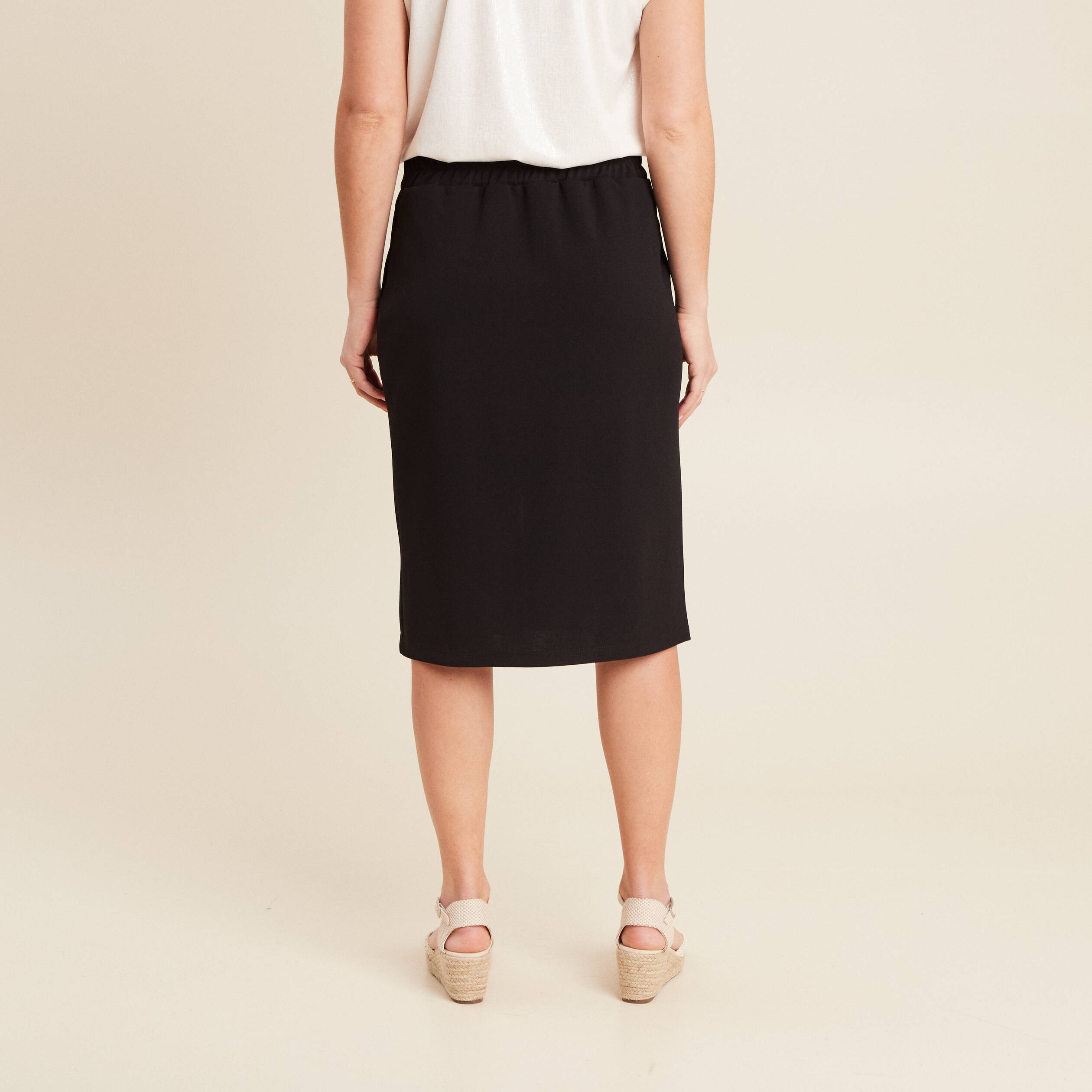 jupe droite noir femme Jupe droite noir femme