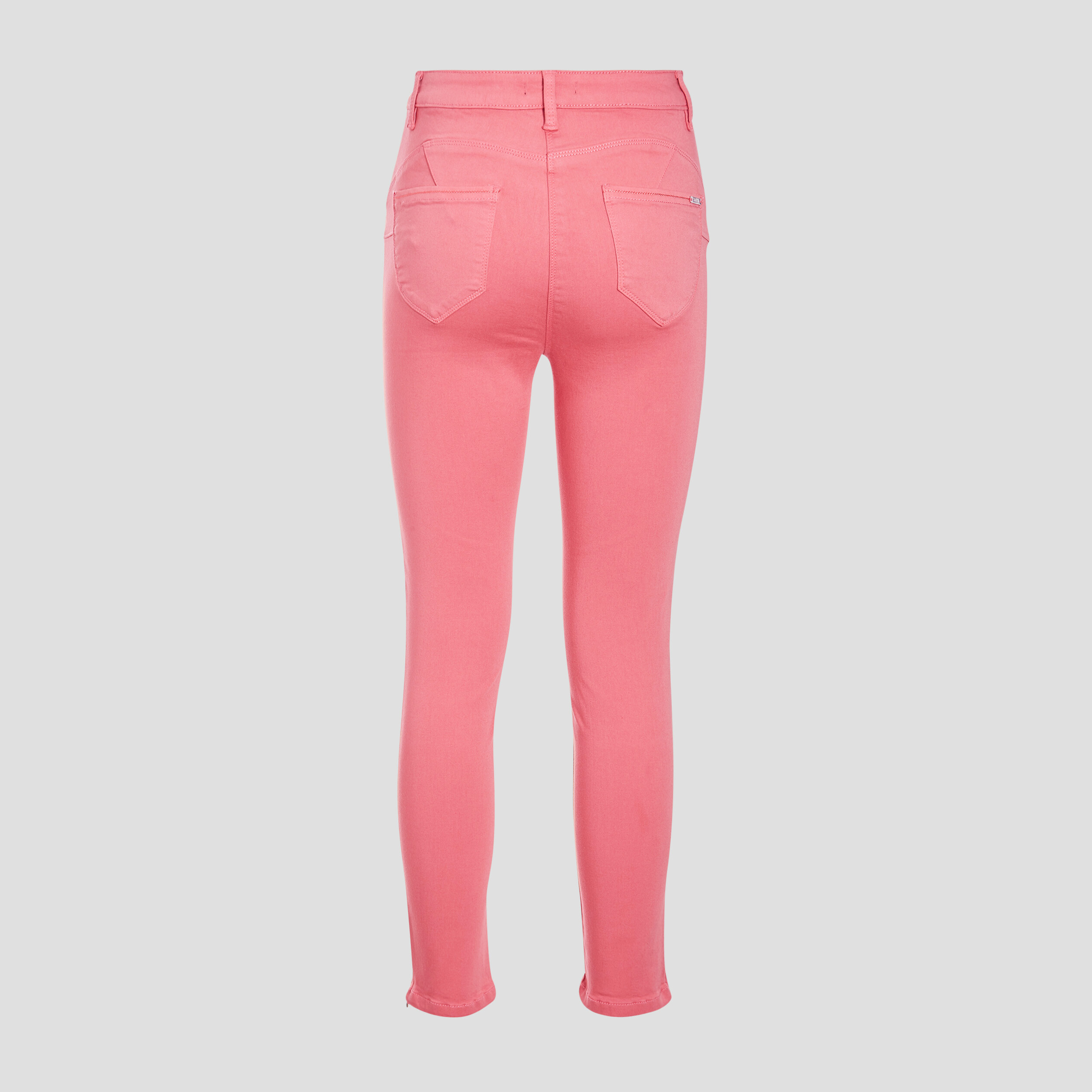 Pantalon taille haute Gloria Vichy Rose