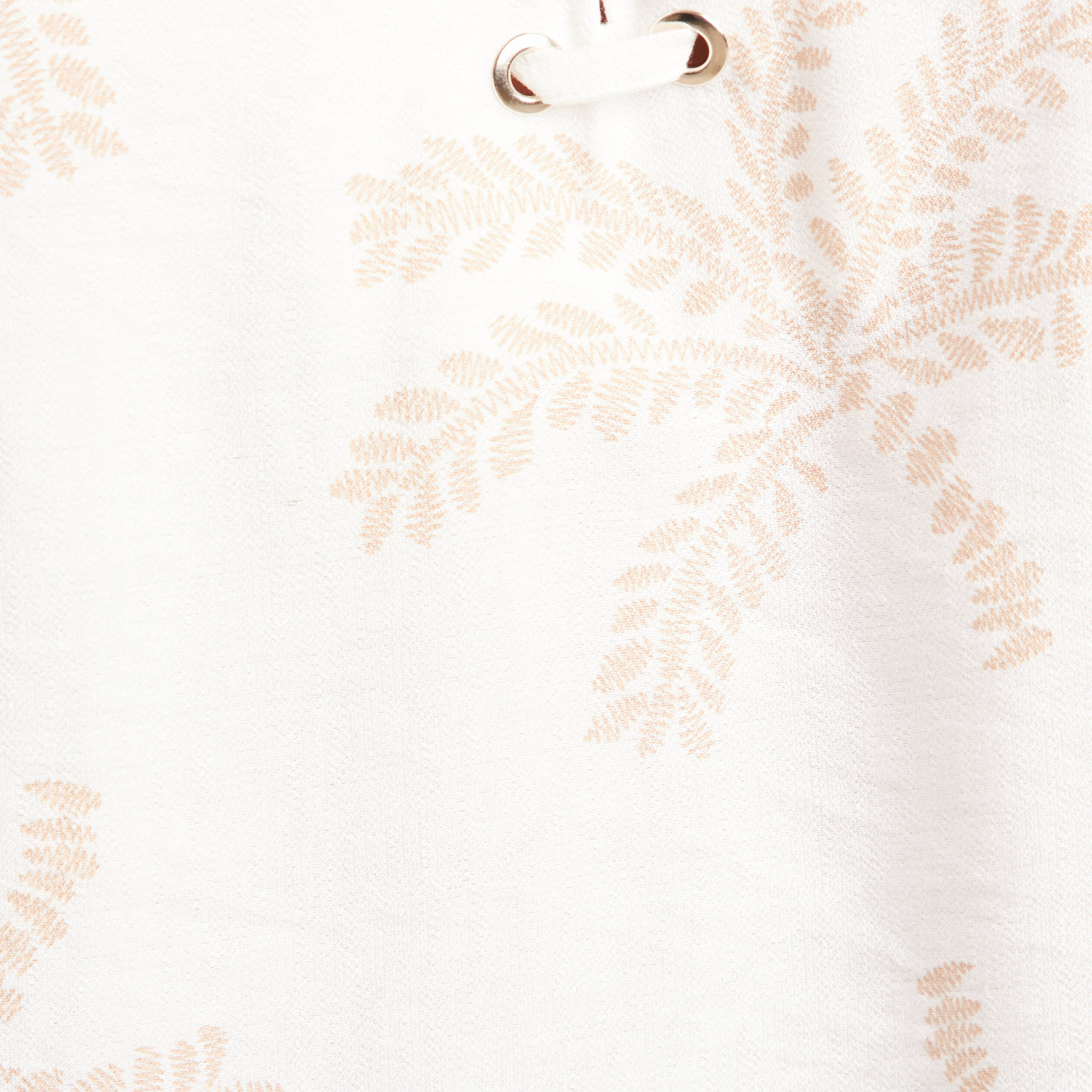 Blouse crêpe manches courtes beige femme