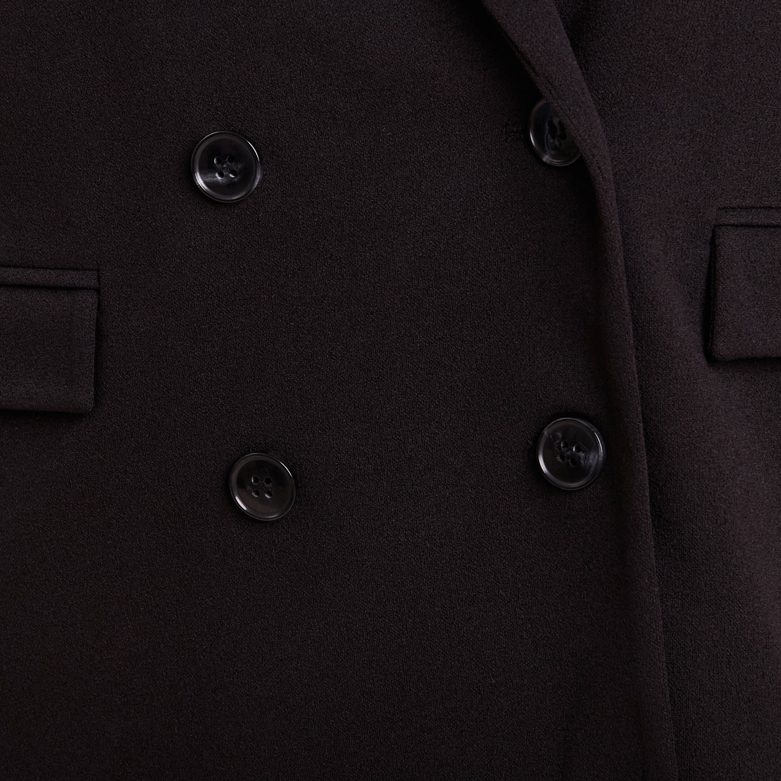 Veste tailleur ajustée noir femme