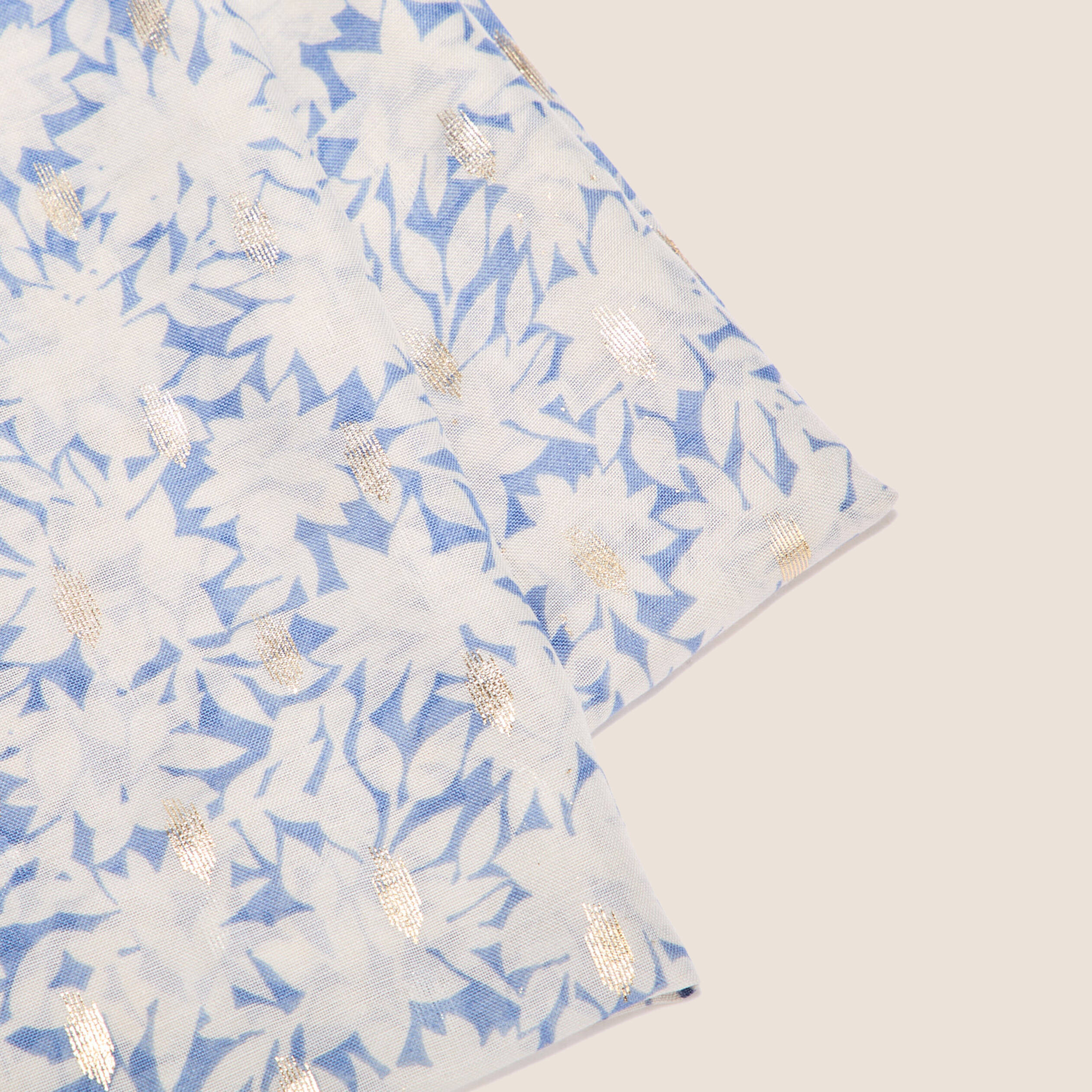 Foulard bleu ciel femme