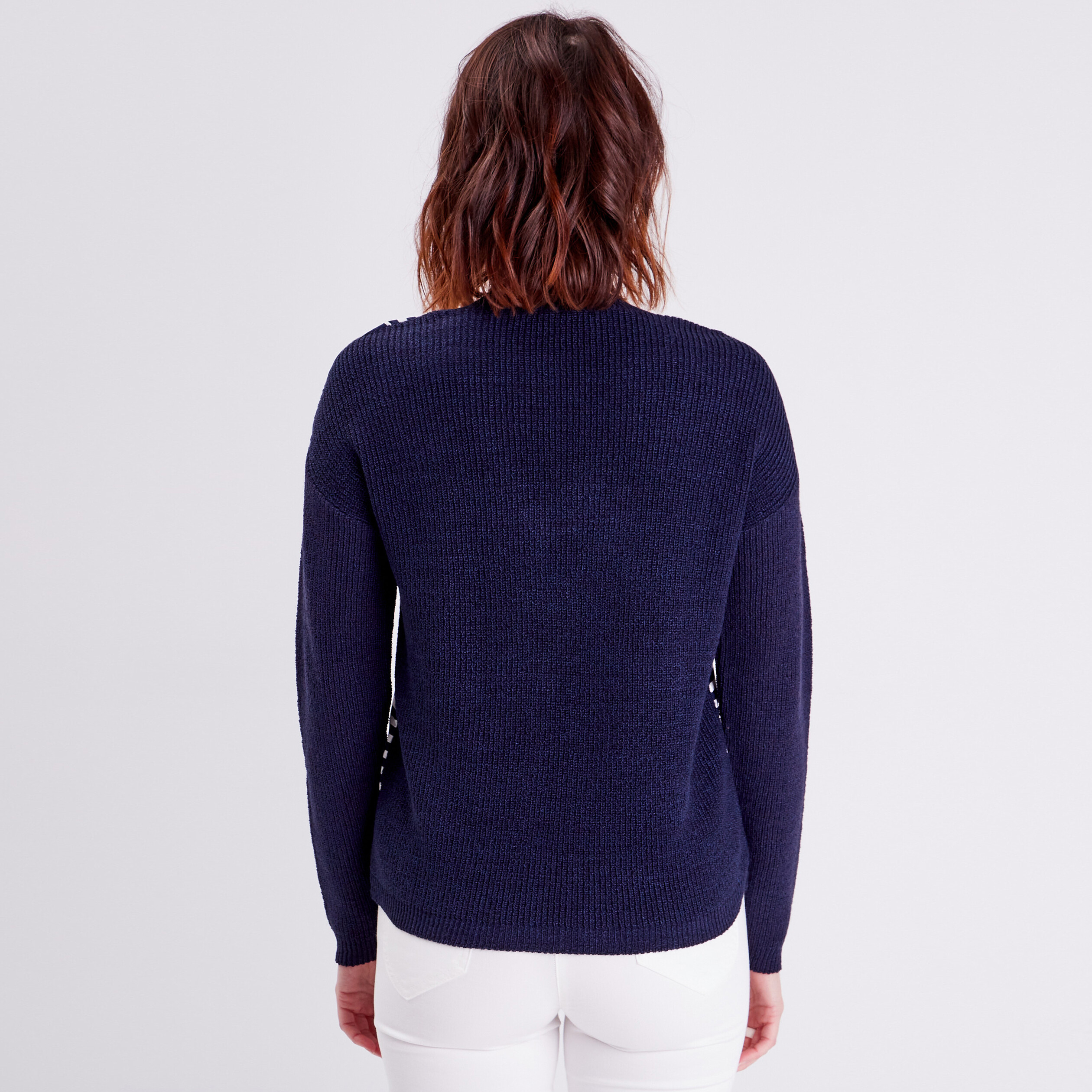 pull manches longues blanc femme Pull manches longues blanc femme