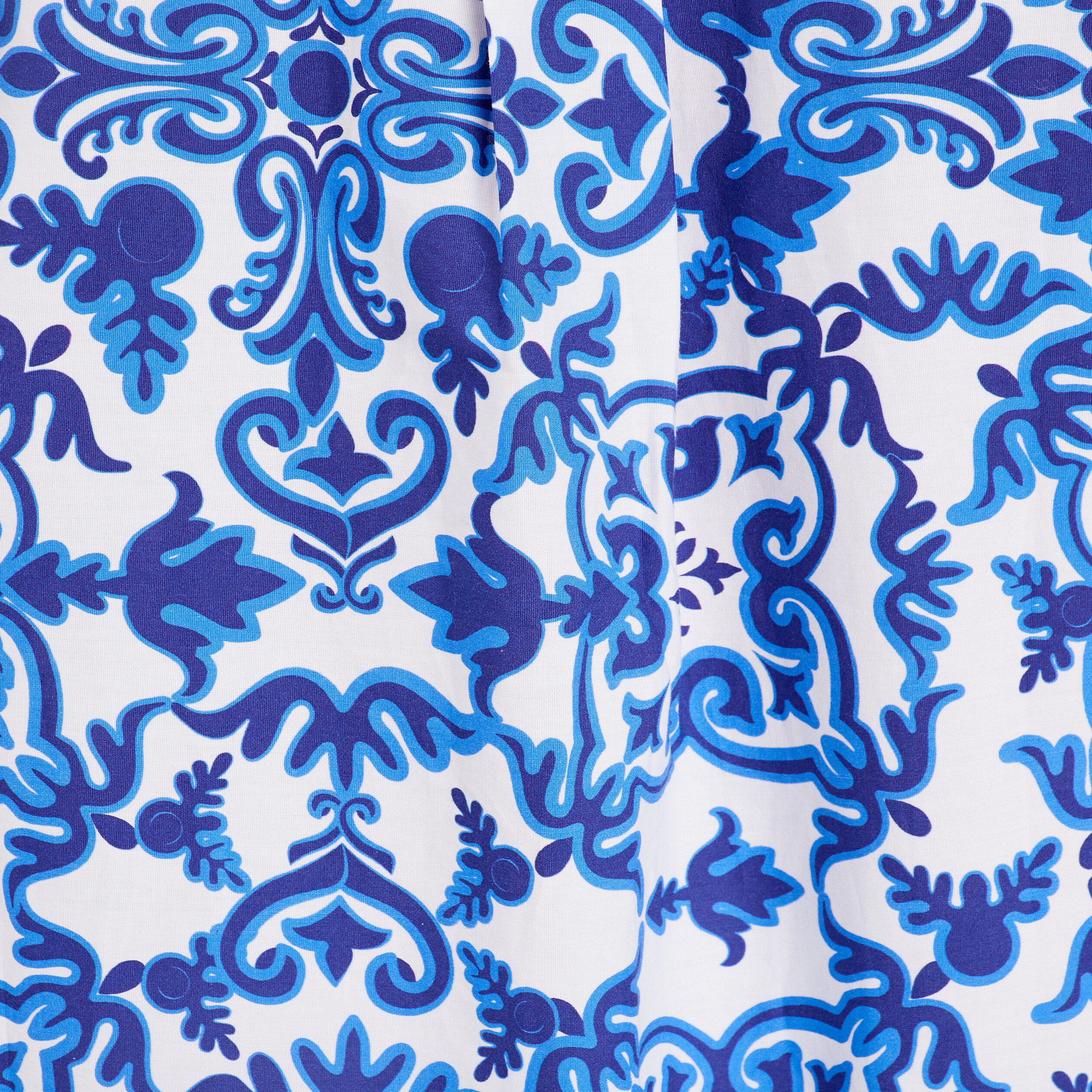 Blouse manches longues bleu femme
