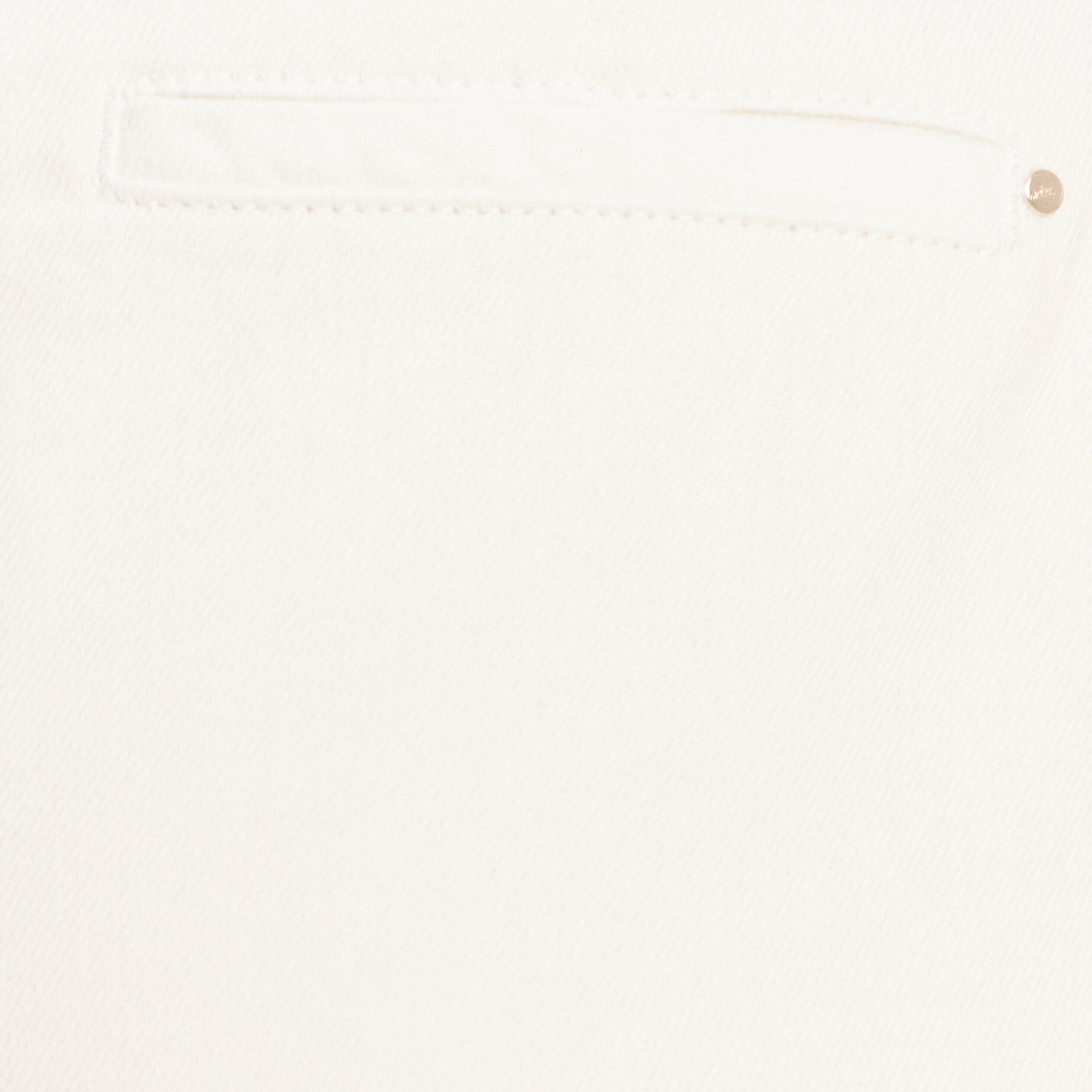 pantalon droit taille basculee ecru femme Pantalon droit taille basculée ecru femme