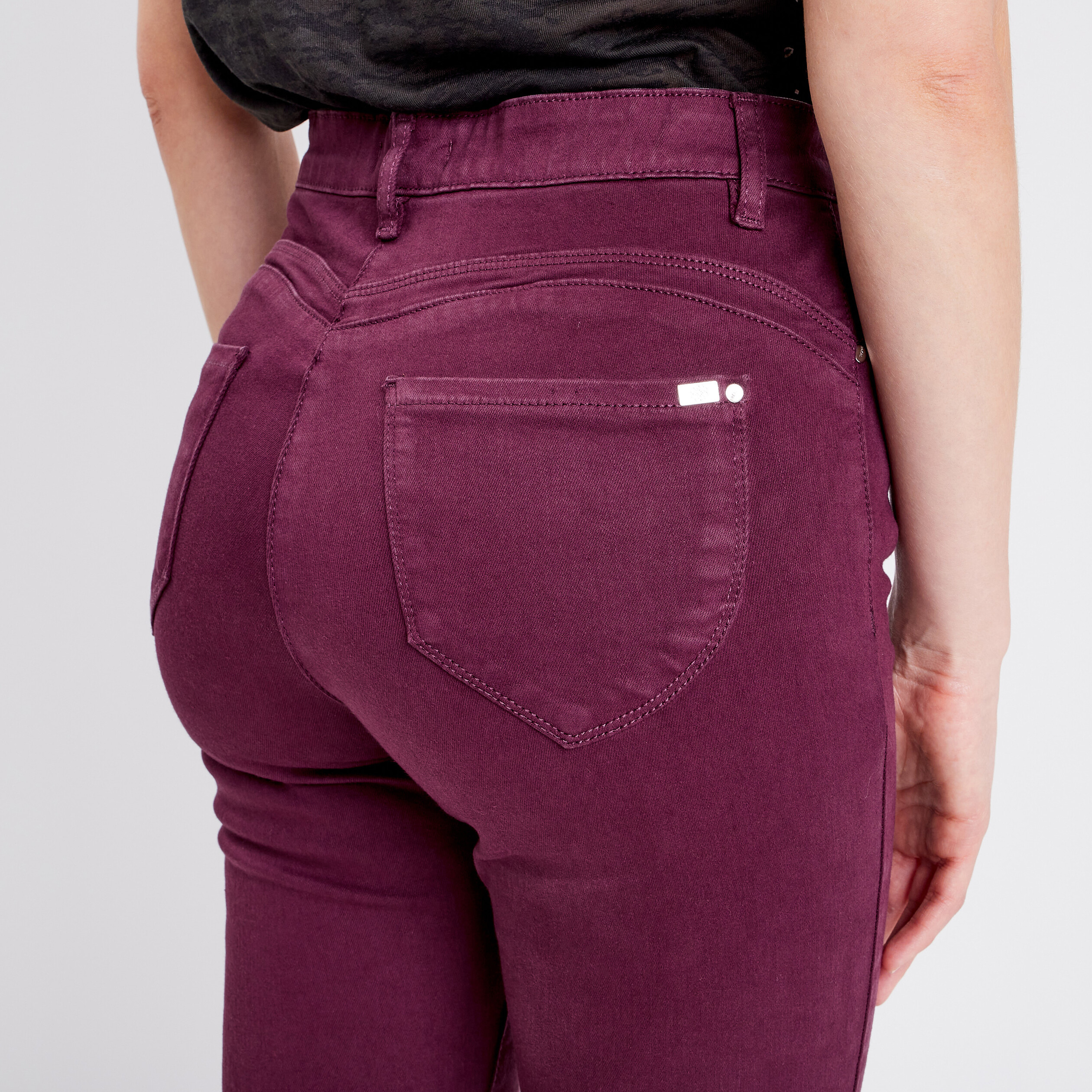Pantalon femme prune shop