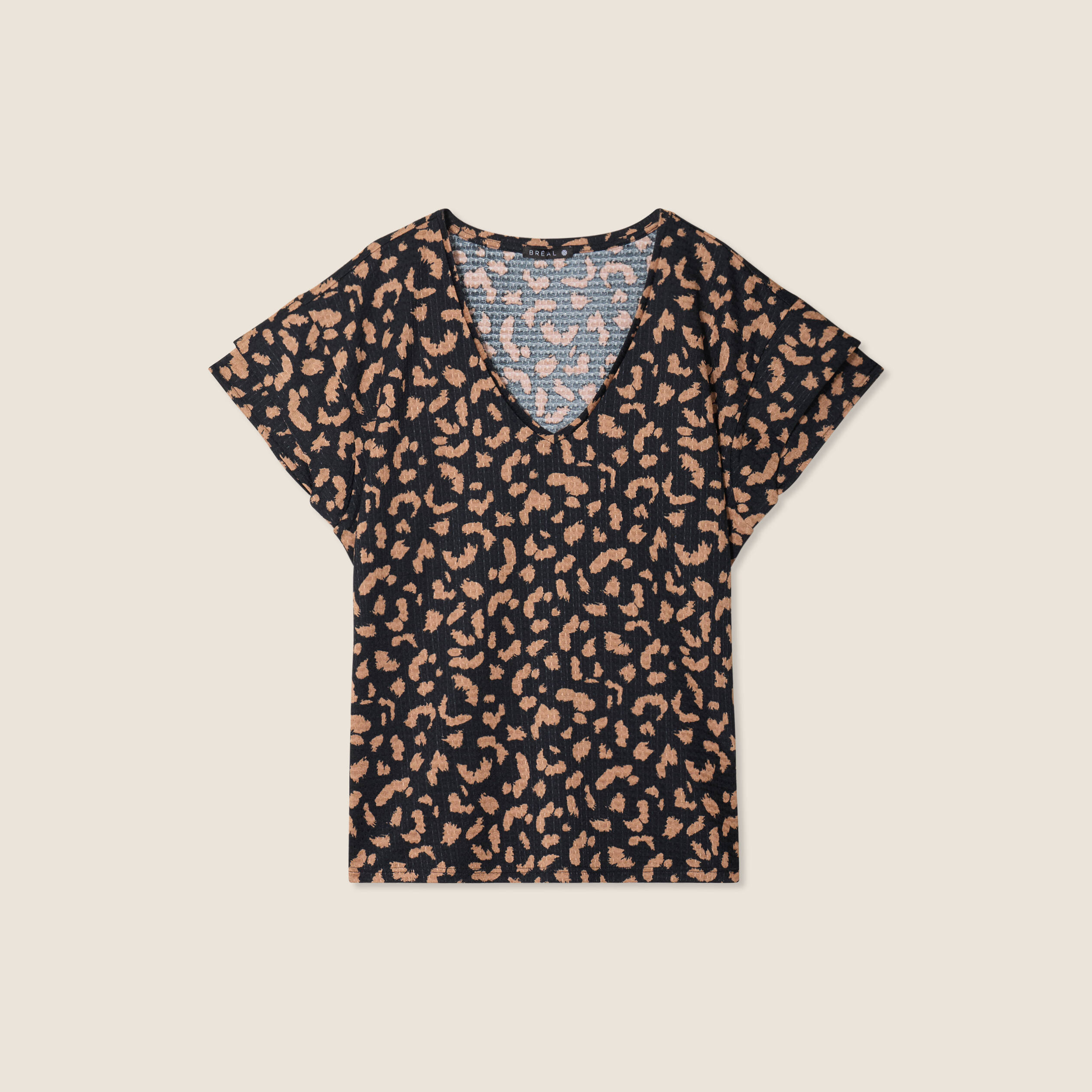 t shirt manches courtes noir femme T-shirt manches courtes noir femme