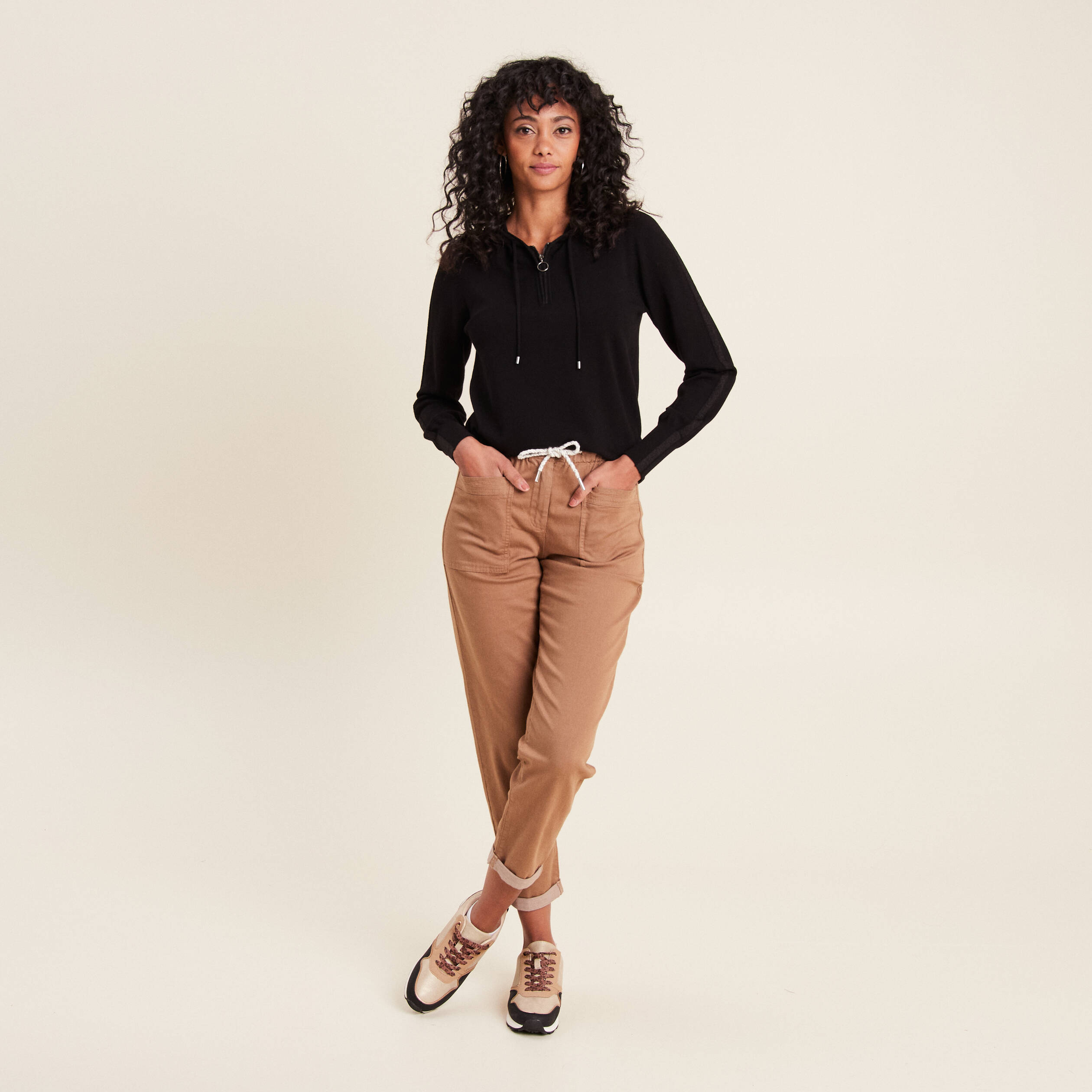 pull manches longues noir femme Pull manches longues noir femme