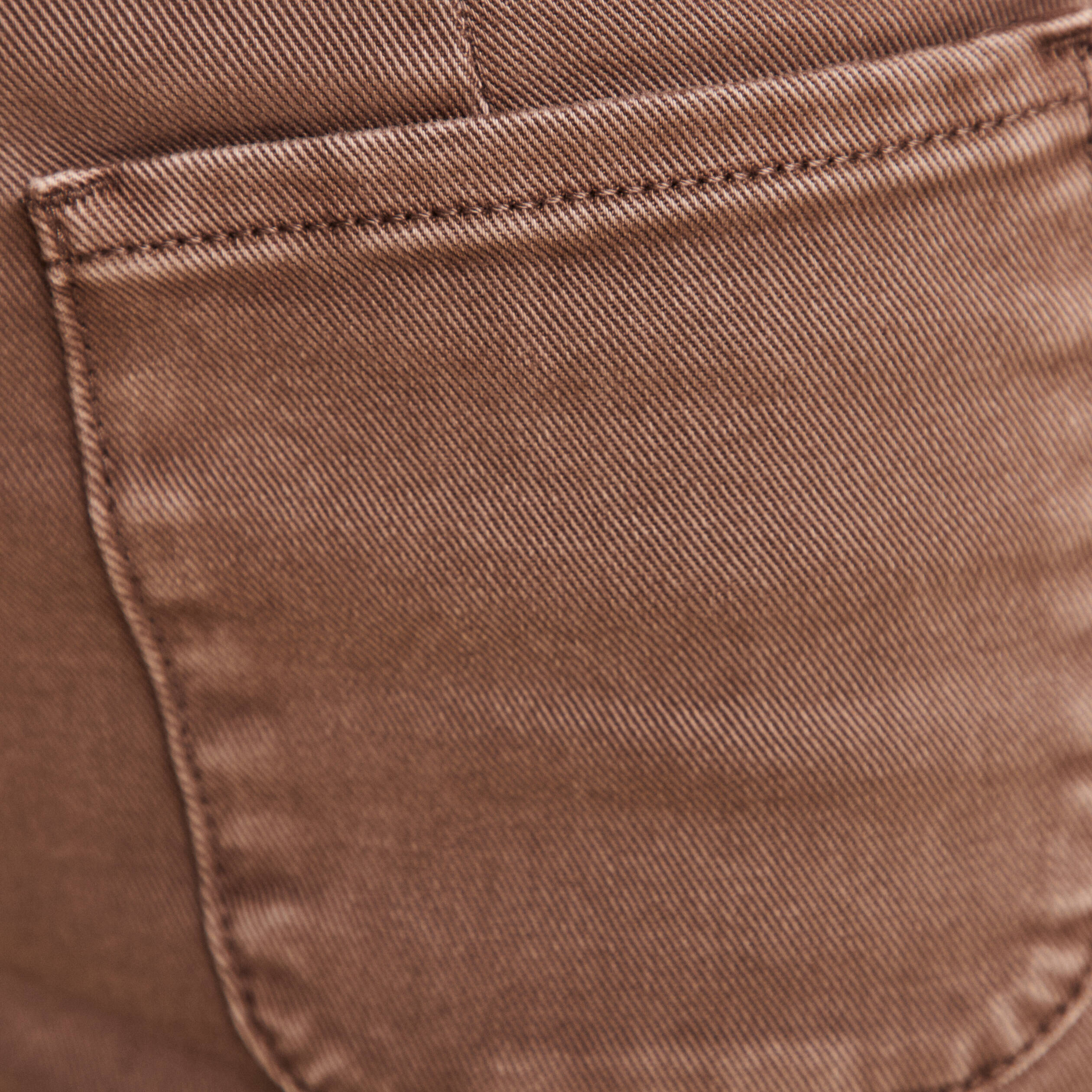 Pantalon large ceinturé 7/8ème bordeaux femme