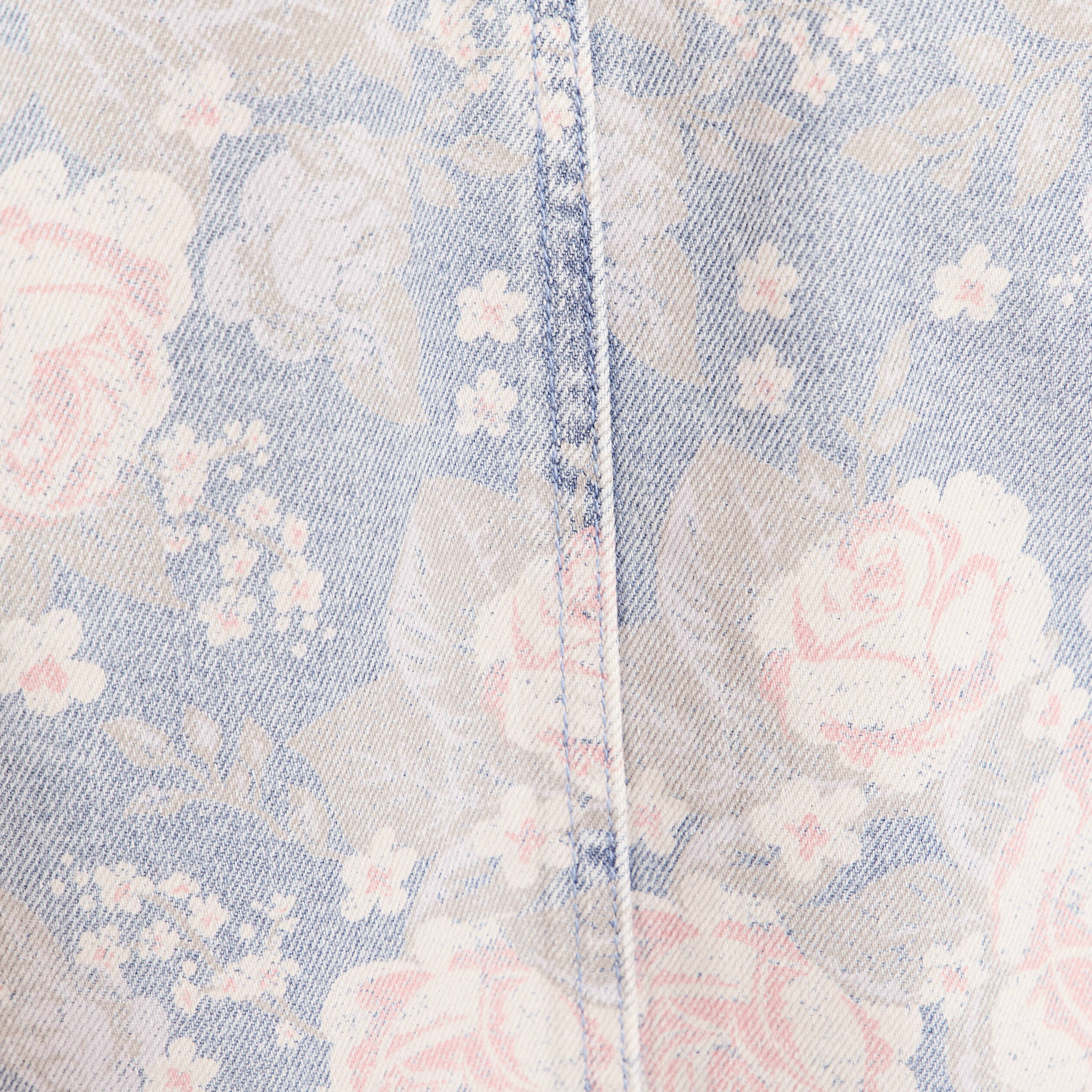 Veste longue droite manches longues rose femme