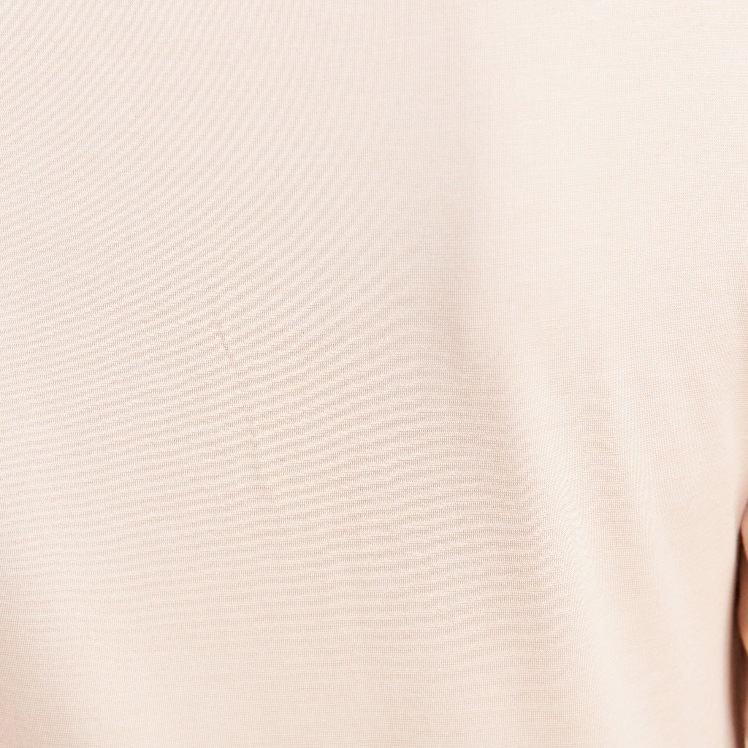 T-shirt thermo-douceur manches longues beige femme