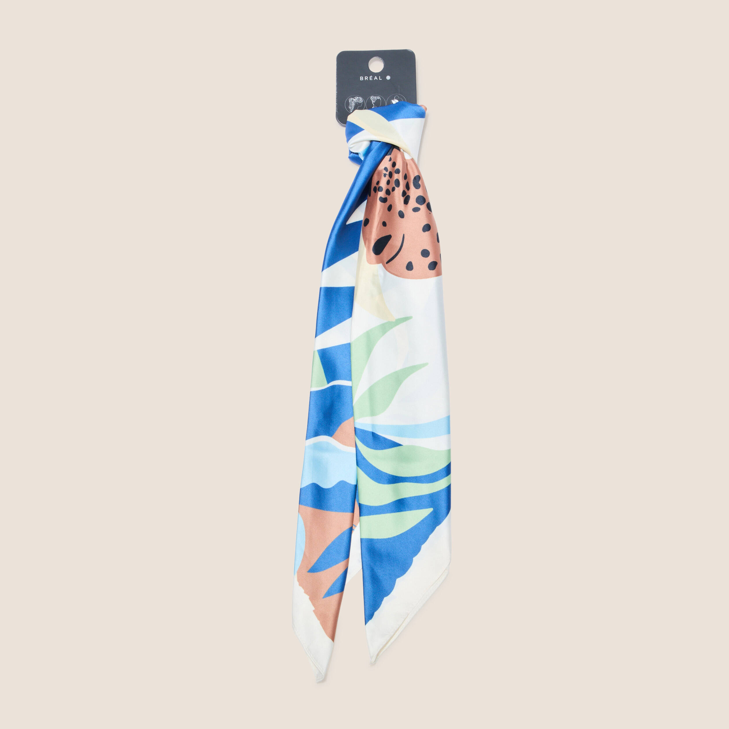 foulard imprime multicolore femme Foulard imprimé multicolore femme