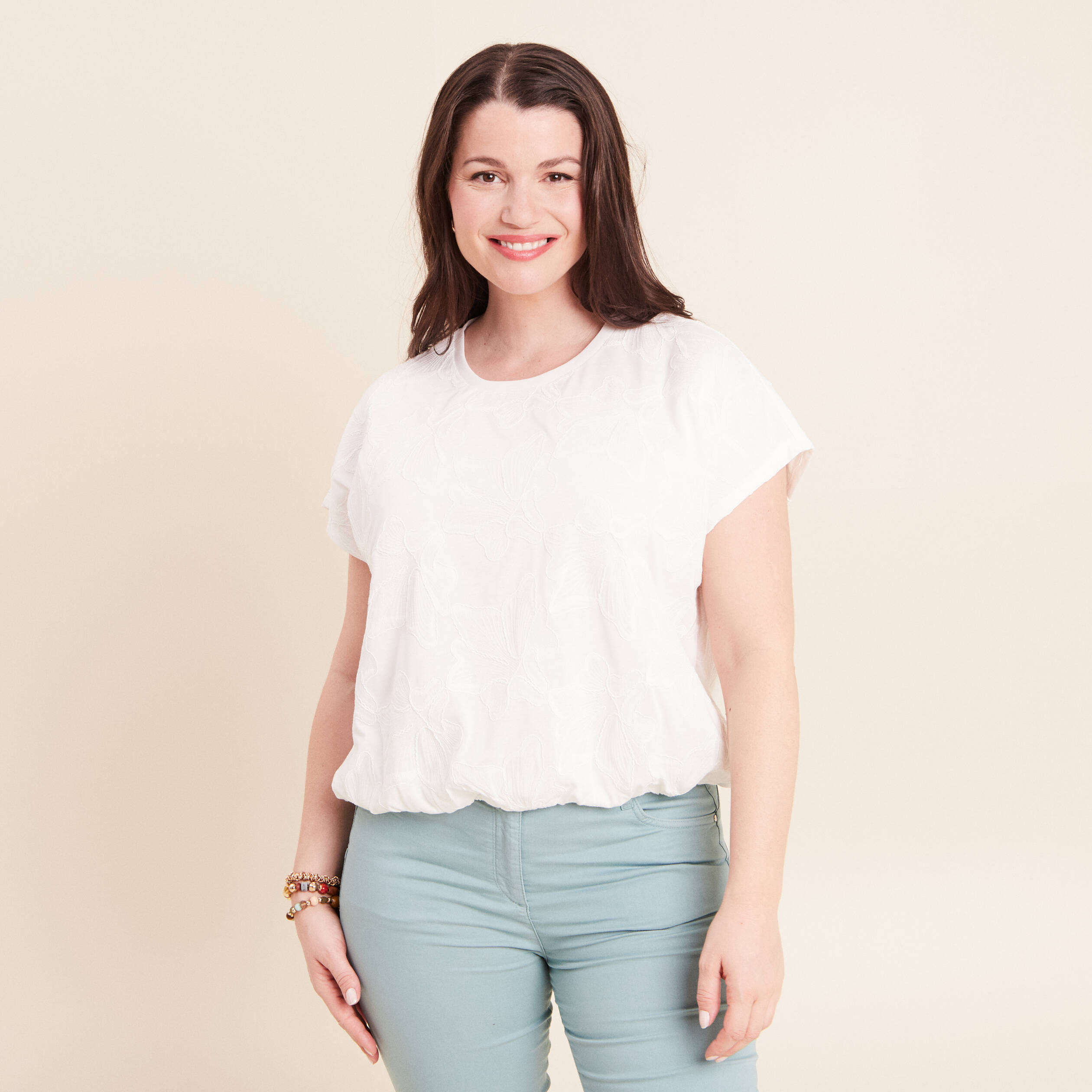 Lot De 2 T-shirts Femme Amazon Essentials – Noir/olive, Taille L, Manches Courtes