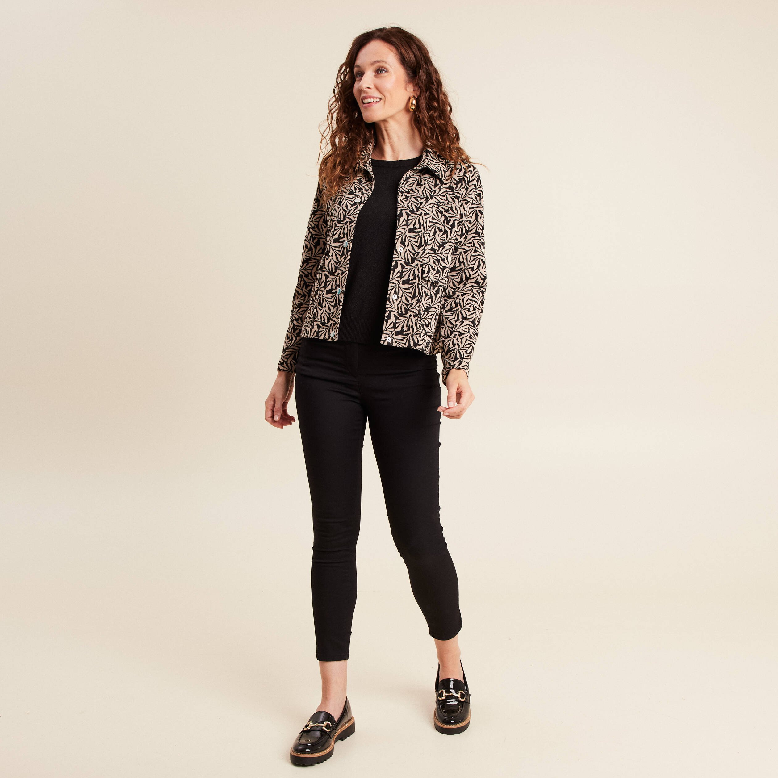 veste droite doublee noir femme Veste droite doublée noir femme