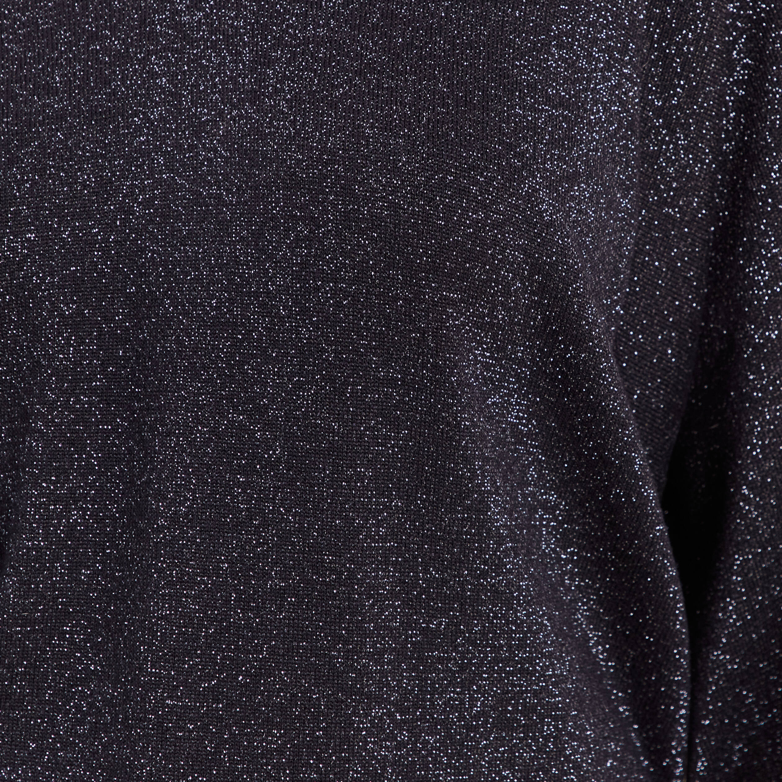 Pull manches longues bleu fonc&eacute; femme