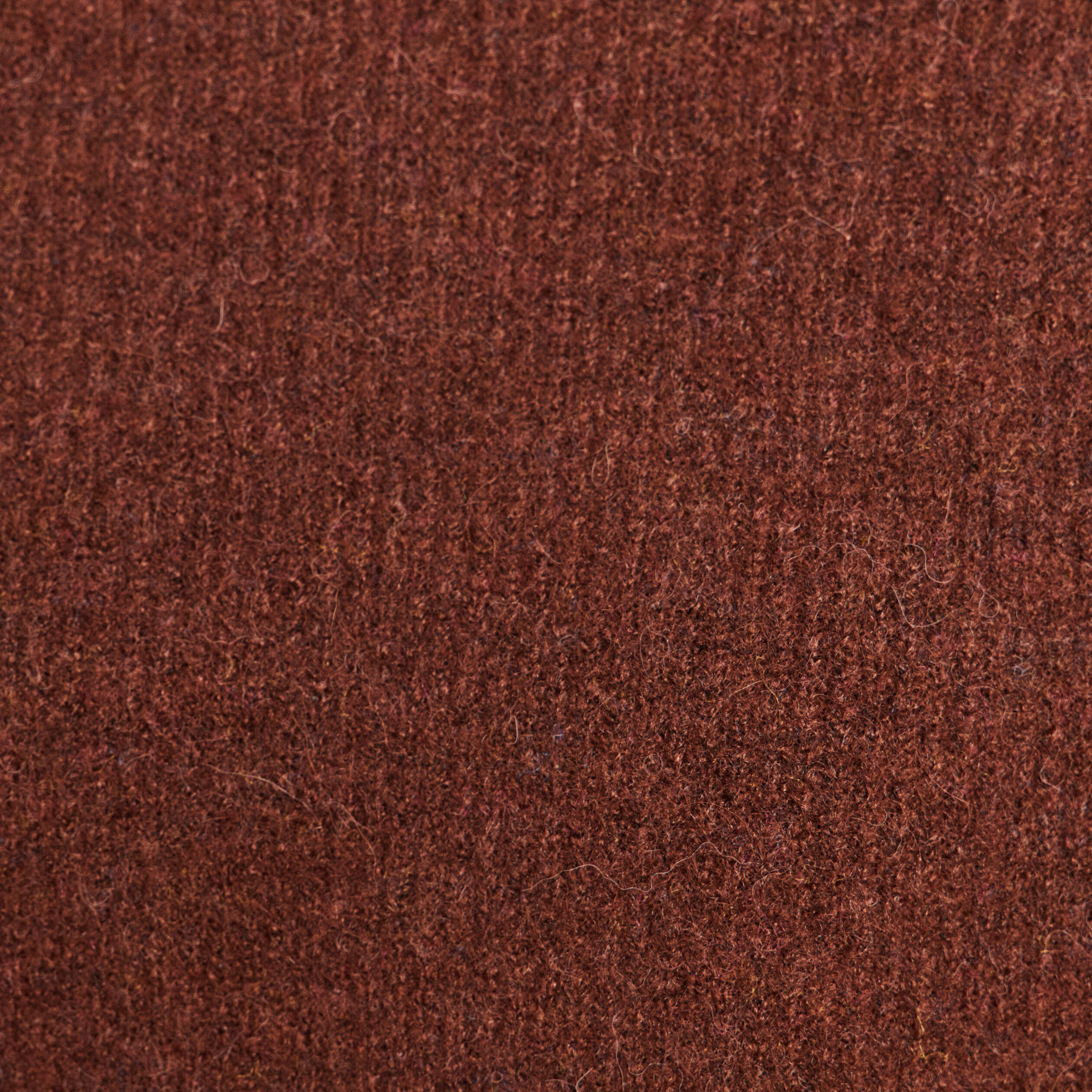 Pull col rond marron fonc&eacute; femme