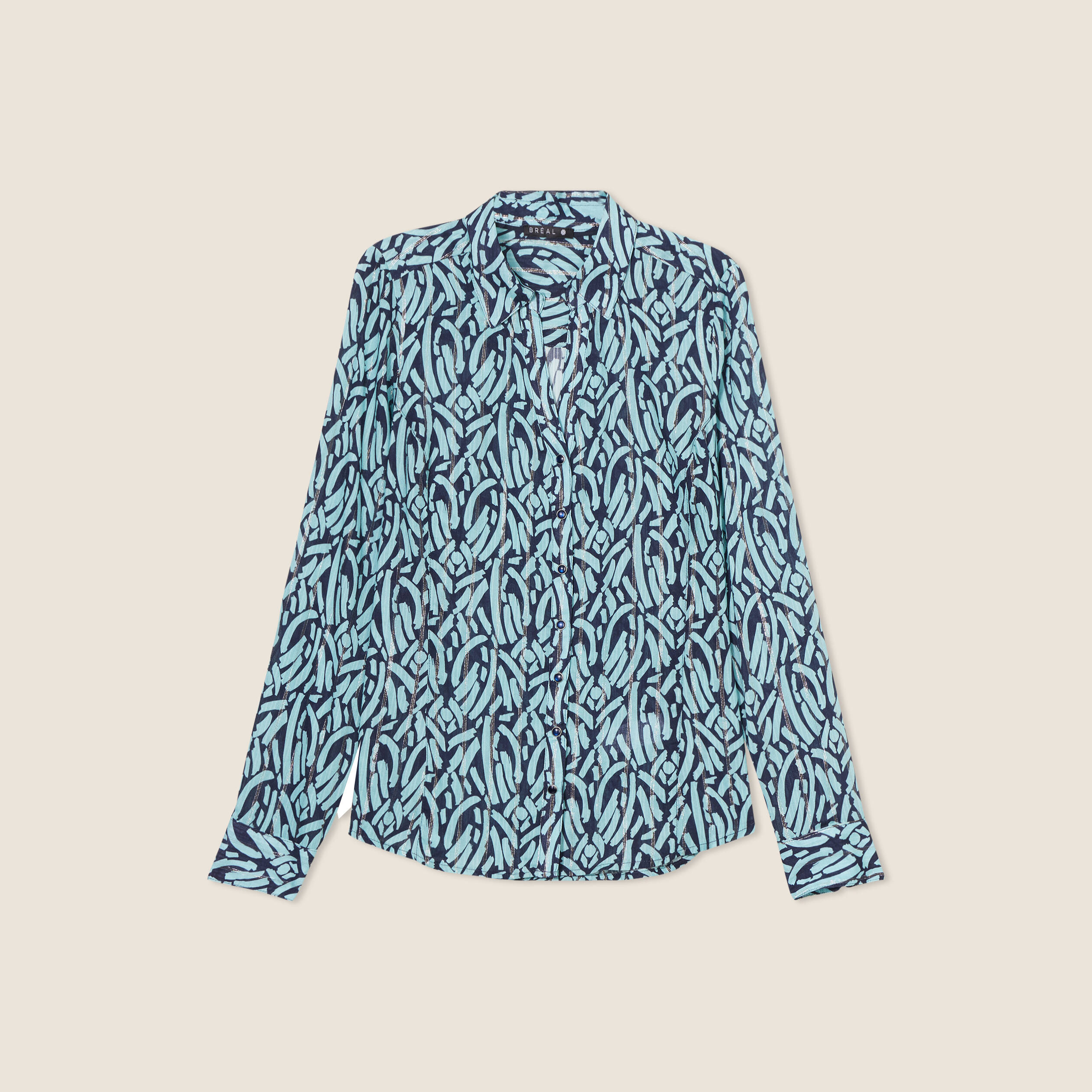 chemise manches longues bleu ciel femme Chemise manches longues bleu ciel femme