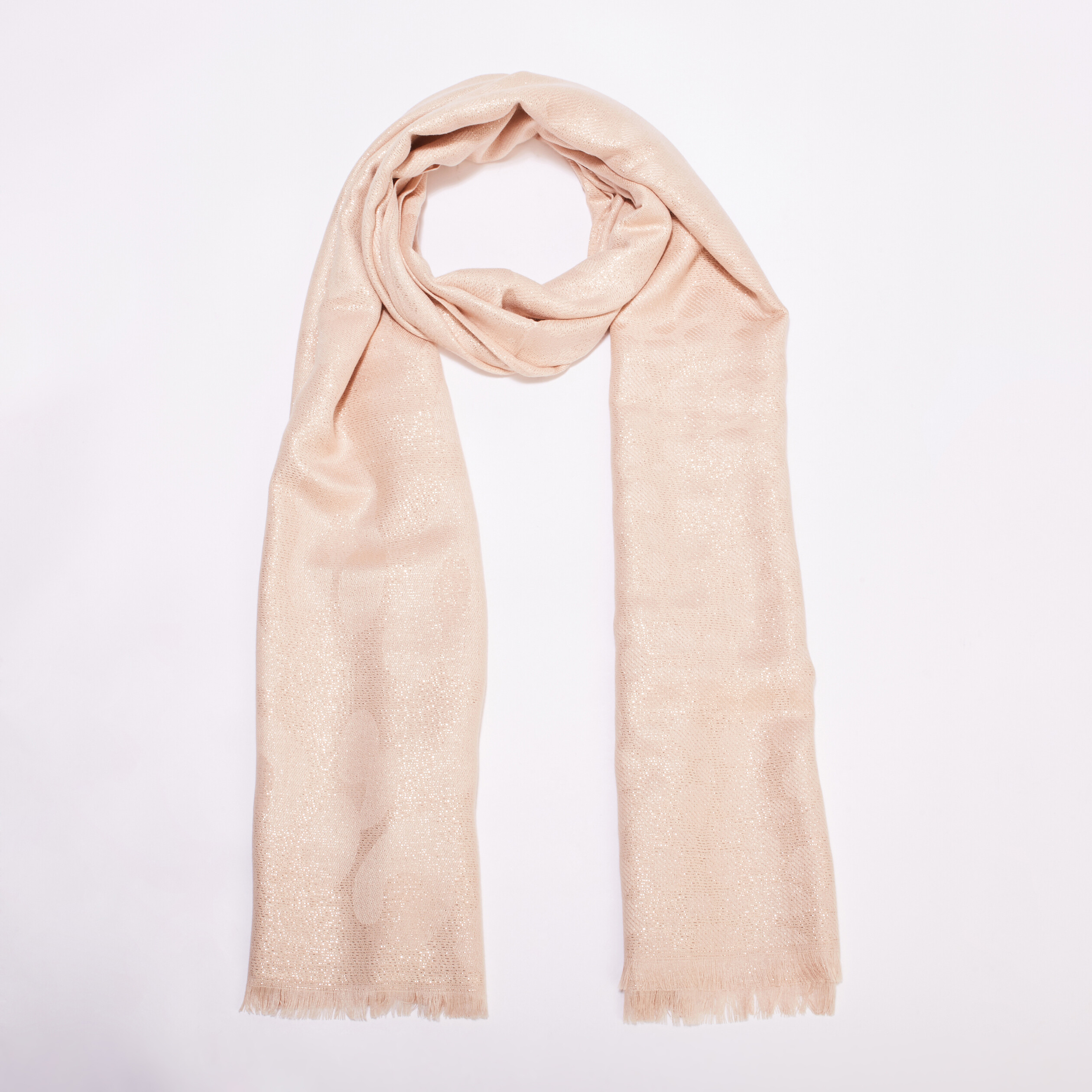 Foulard couleur or femme