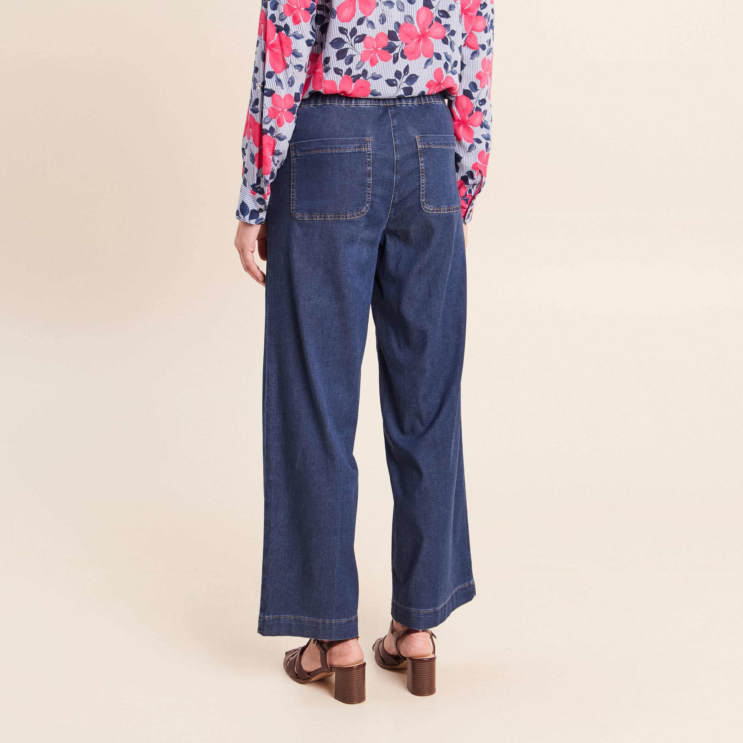 Jean denim stone femme