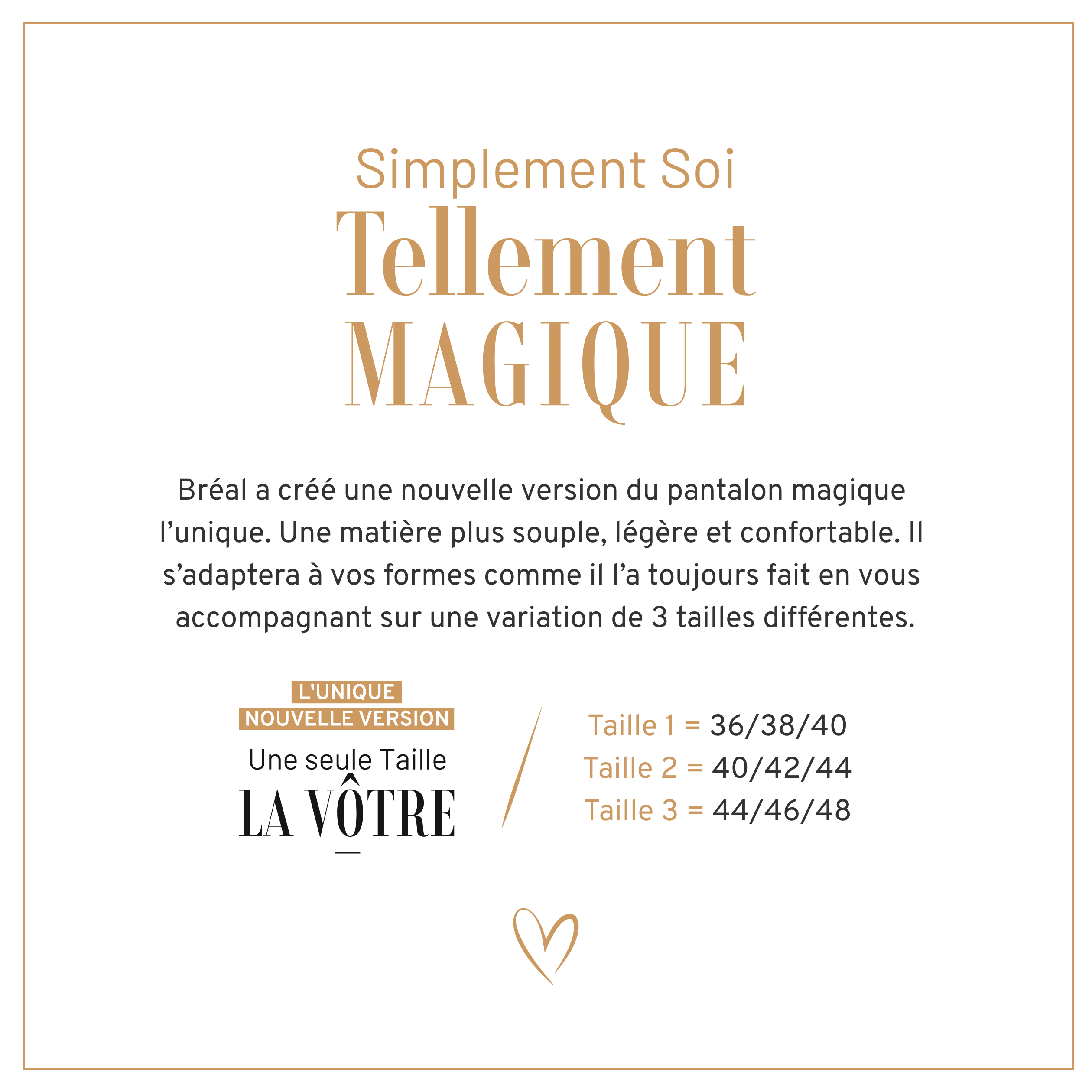Breal pantalon magique deals
