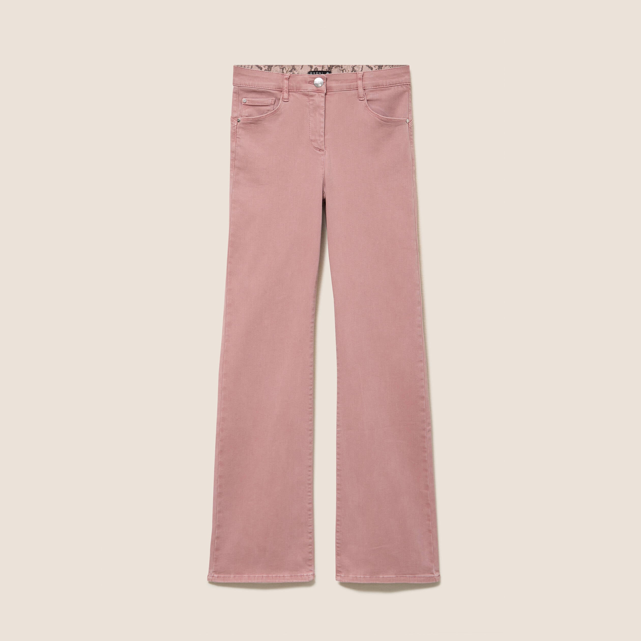 Jean magique L'Unique coupe bootcut rose femme