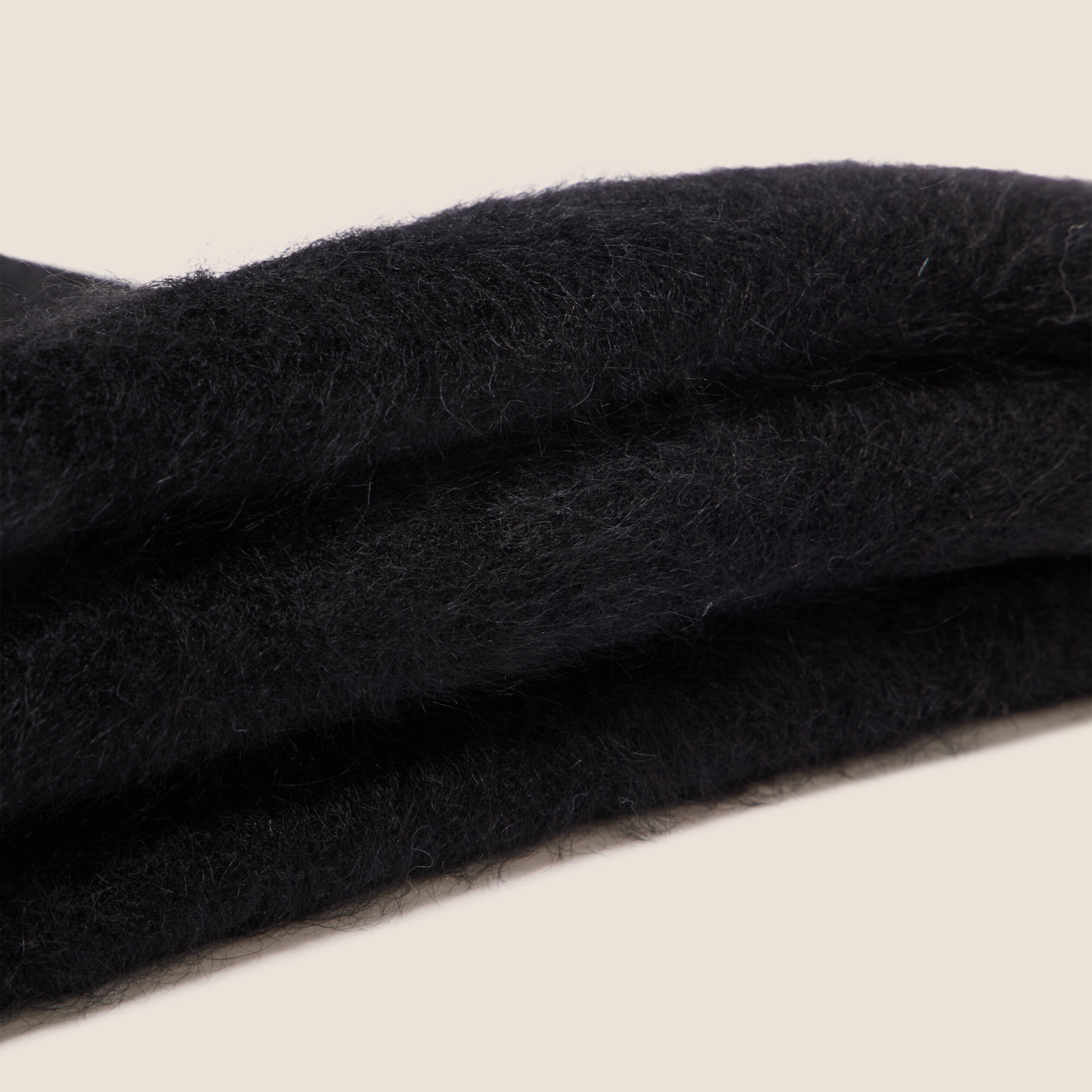 &Eacute;charpe en cachemire noir femme