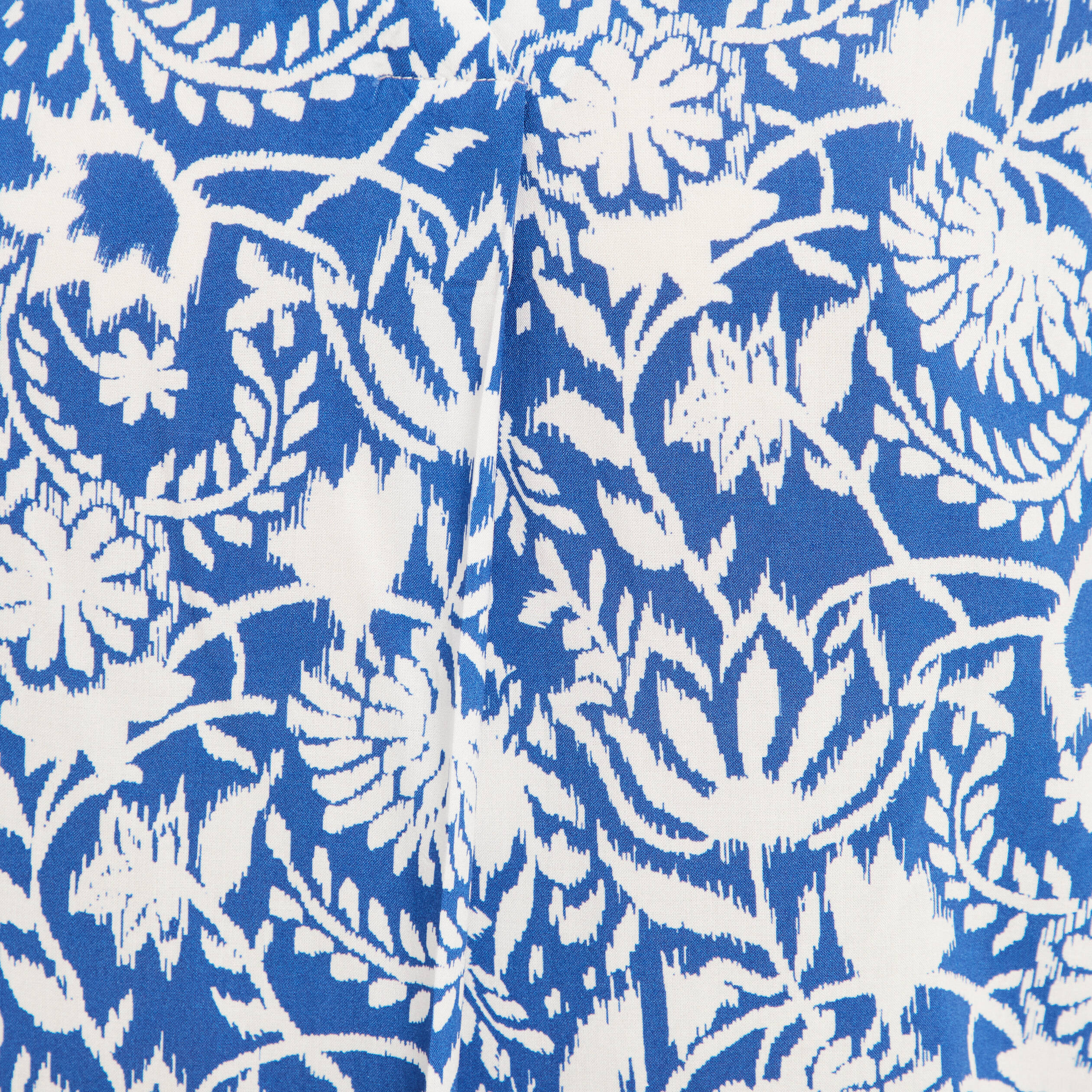 Blouse manches 3/4 bleu femme
