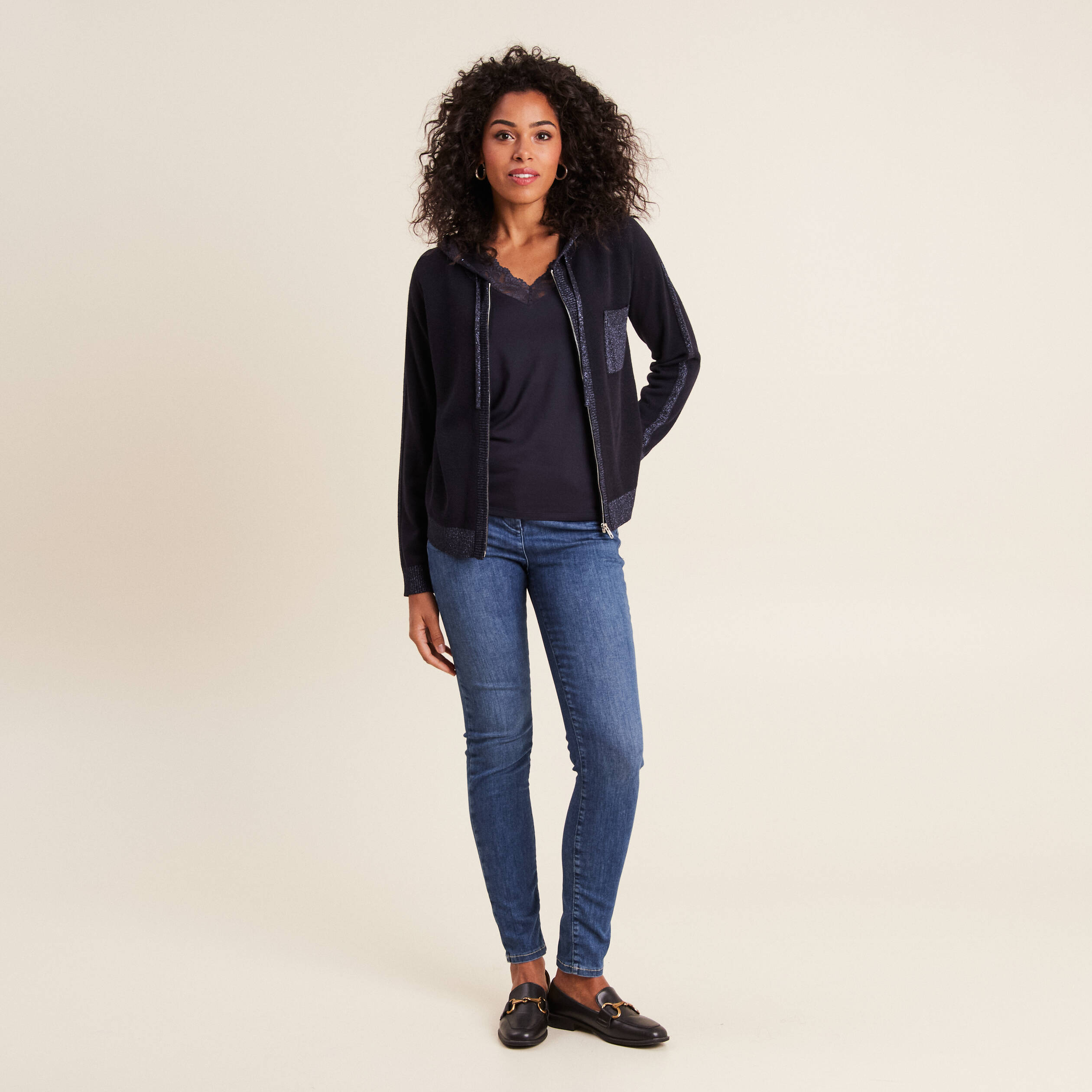 Gilet femme capuche outlet