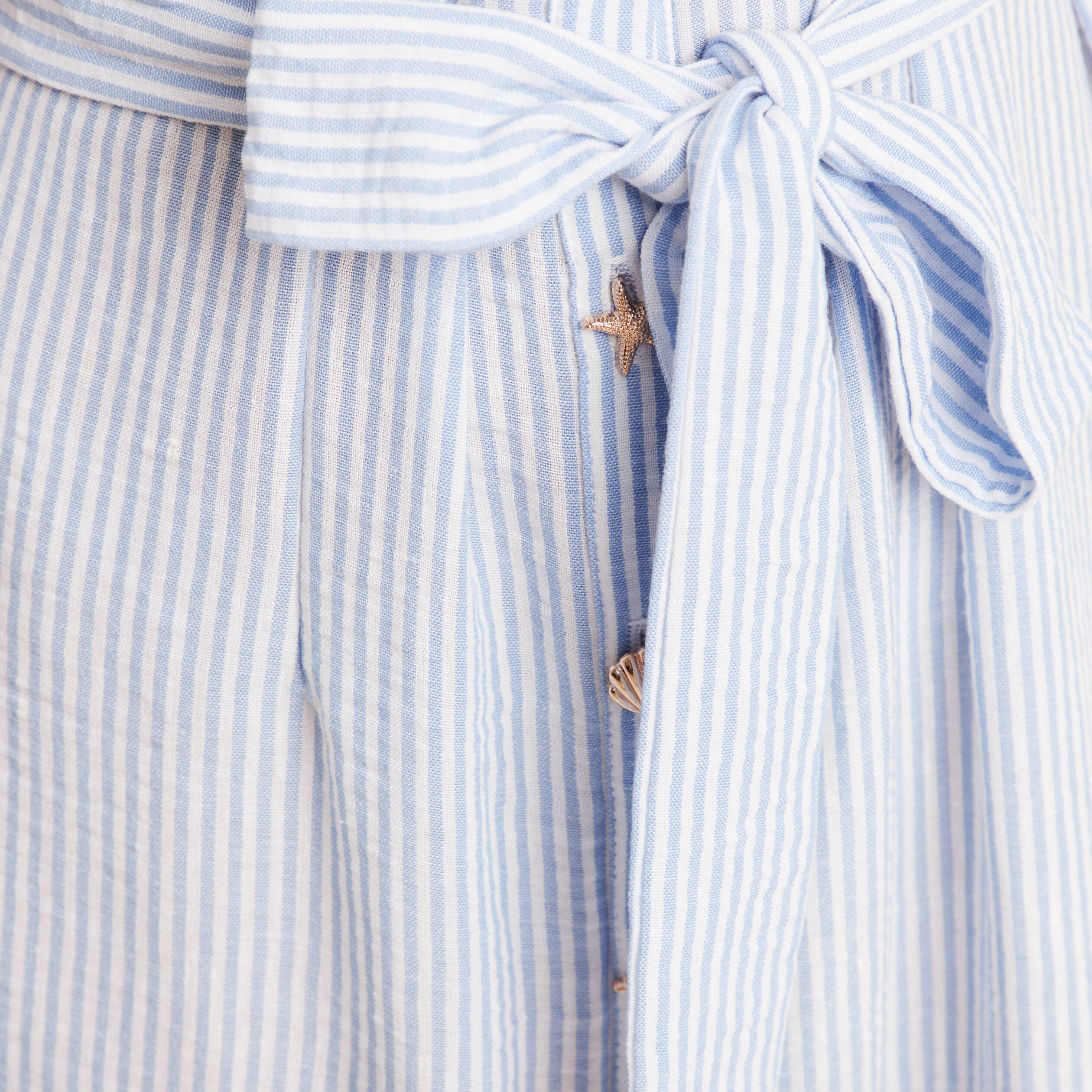 robe longue droite col chemise bleu femme Robe longue droite col chemise bleu femme