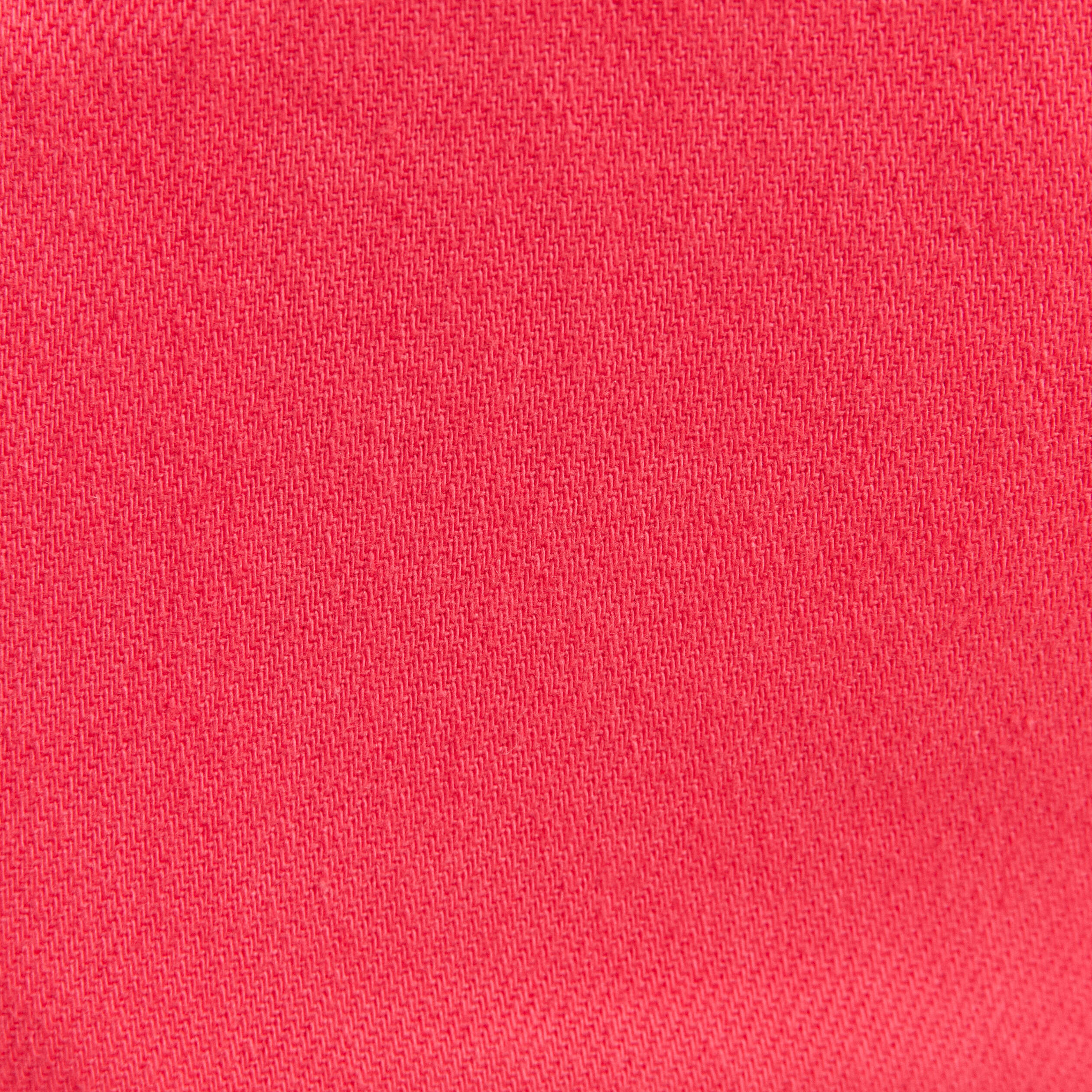 Pantalon carotte ceintur&eacute; rose cerise femme