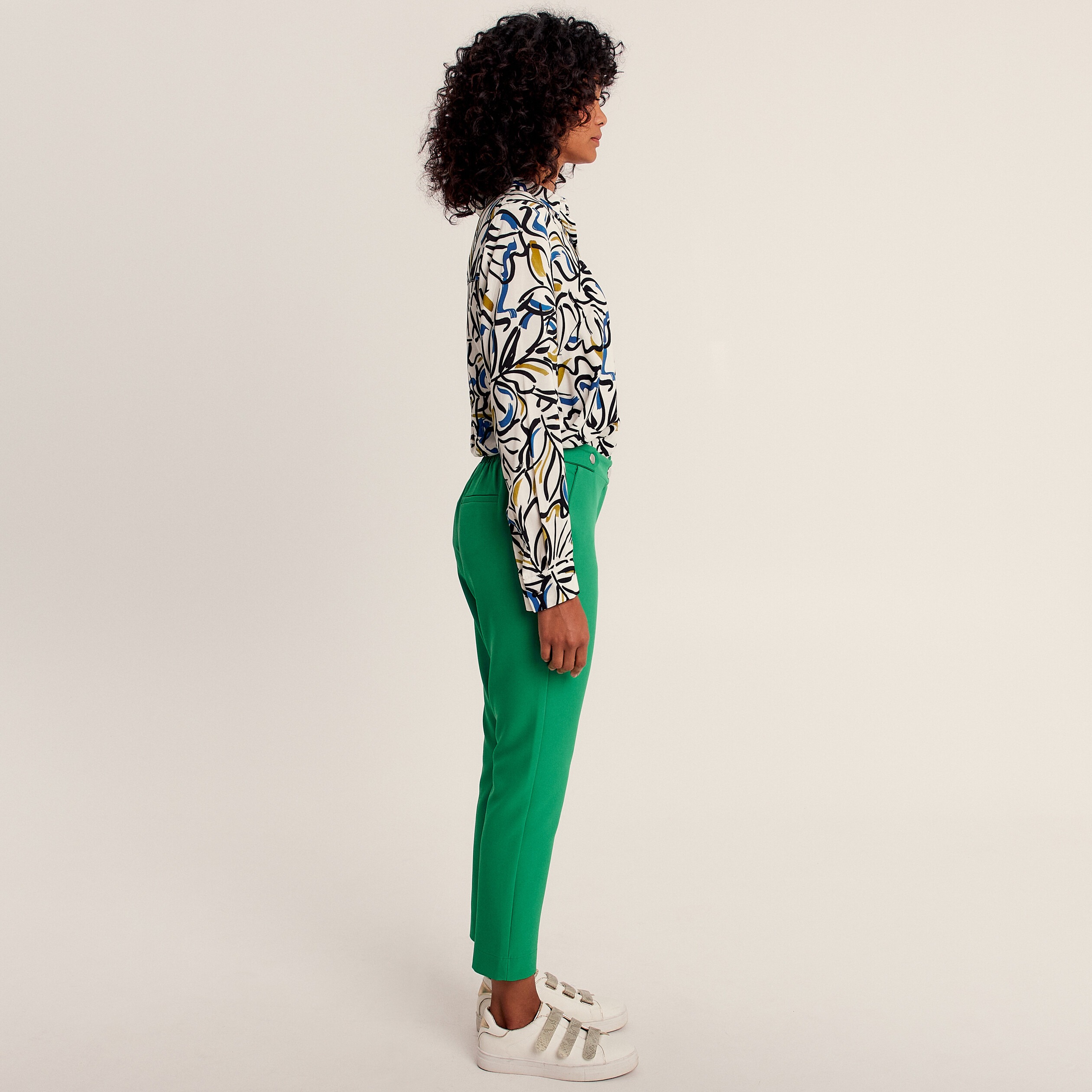 Pantalon chino hotsell femme vert