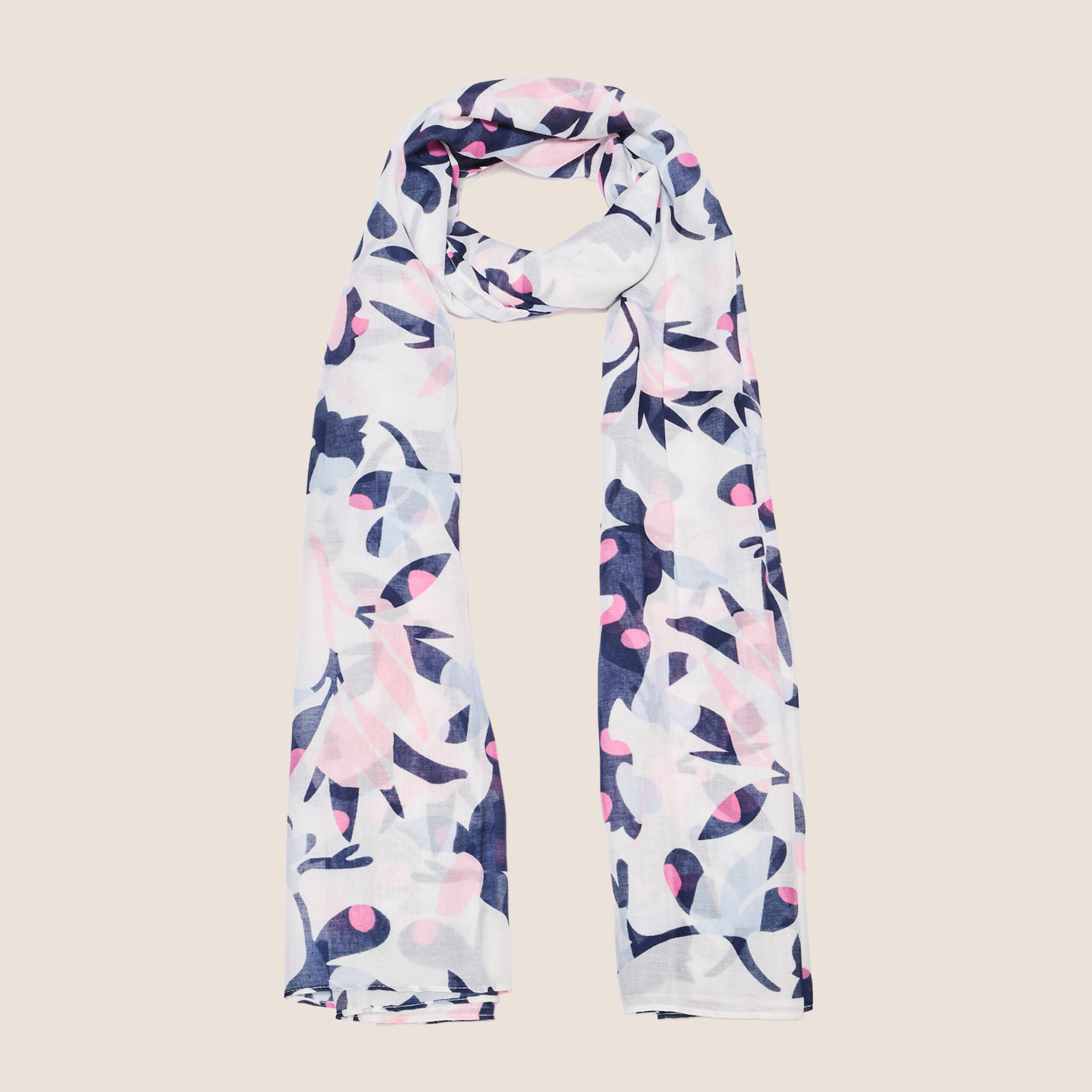 Foulard bleu clair femme