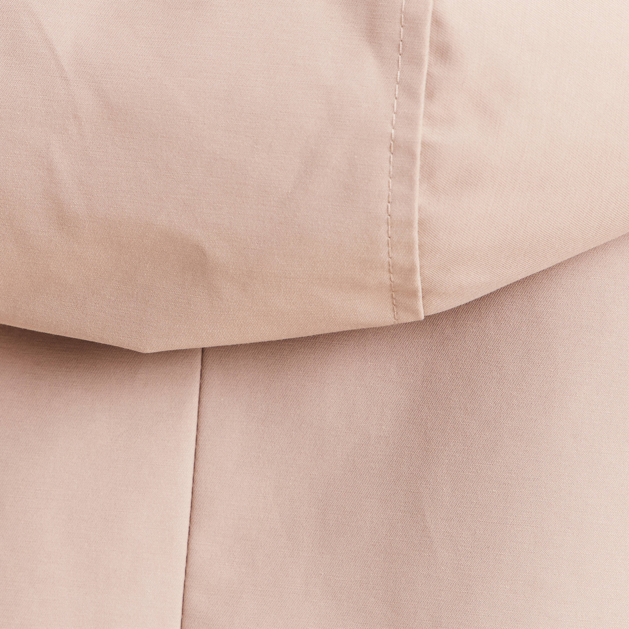 Parka droite courte &agrave; capuche doubl&eacute;e ivoire femme