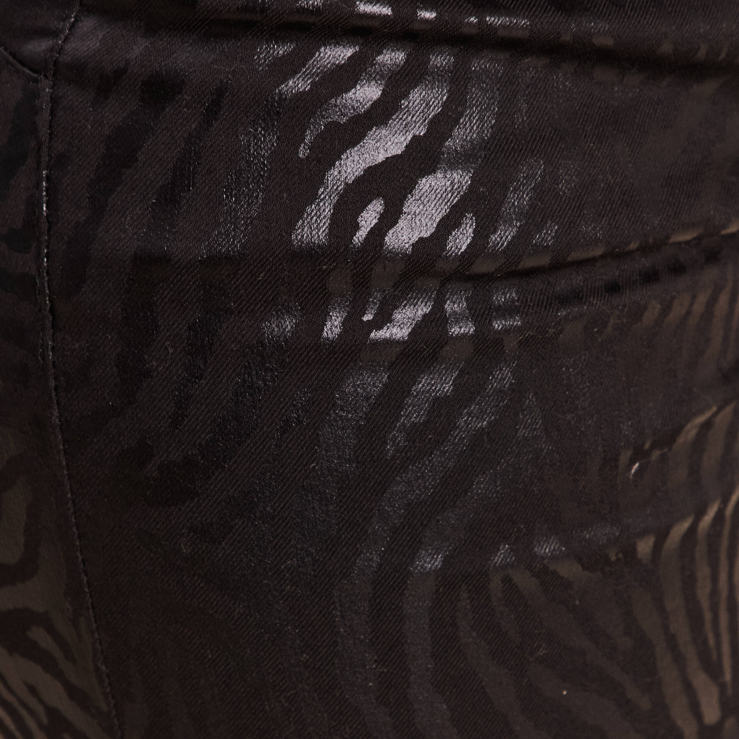 Pantalon magique Le L&eacute;ger enduit noir femme