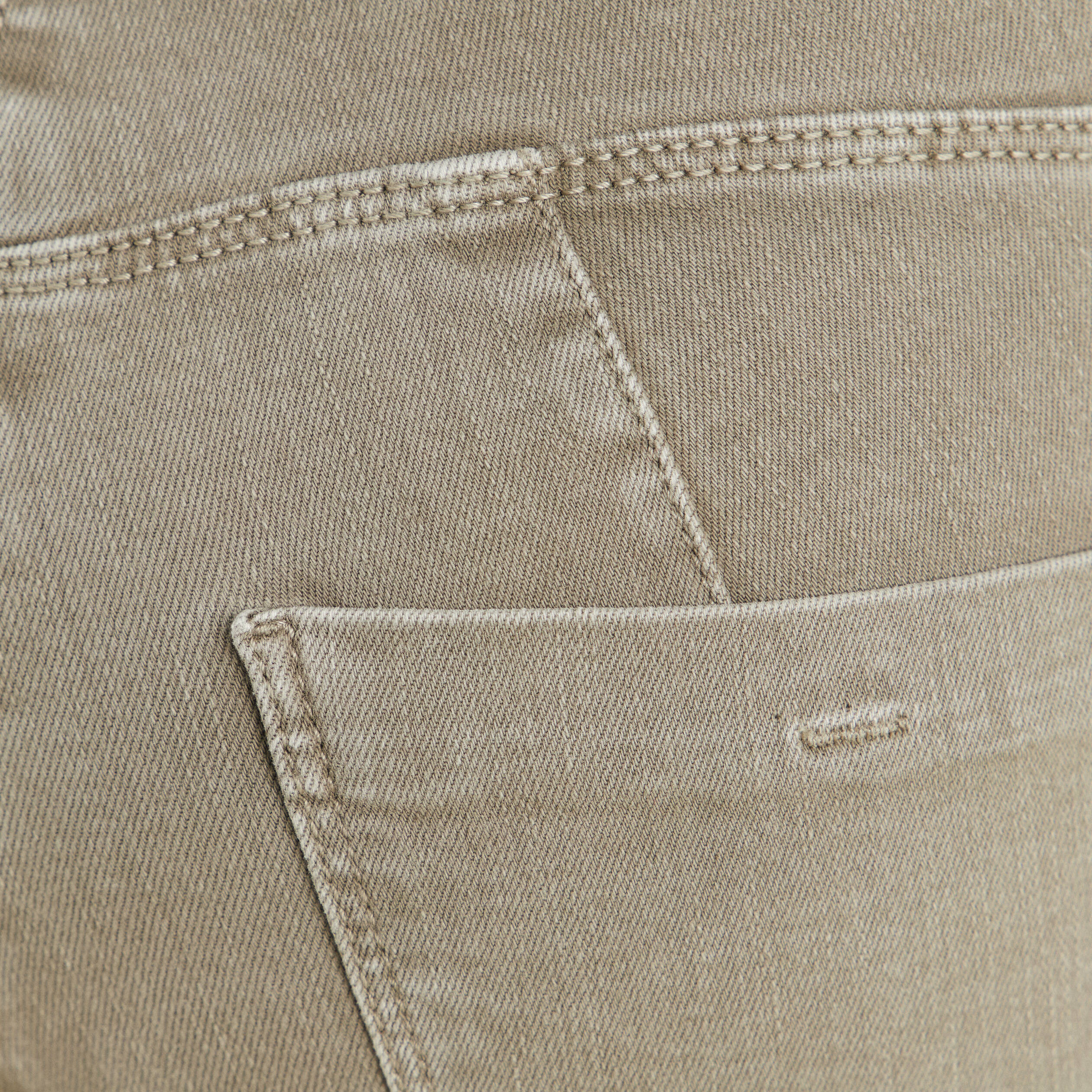 Jean magique L'Unique coupe bootcut vert kaki femme