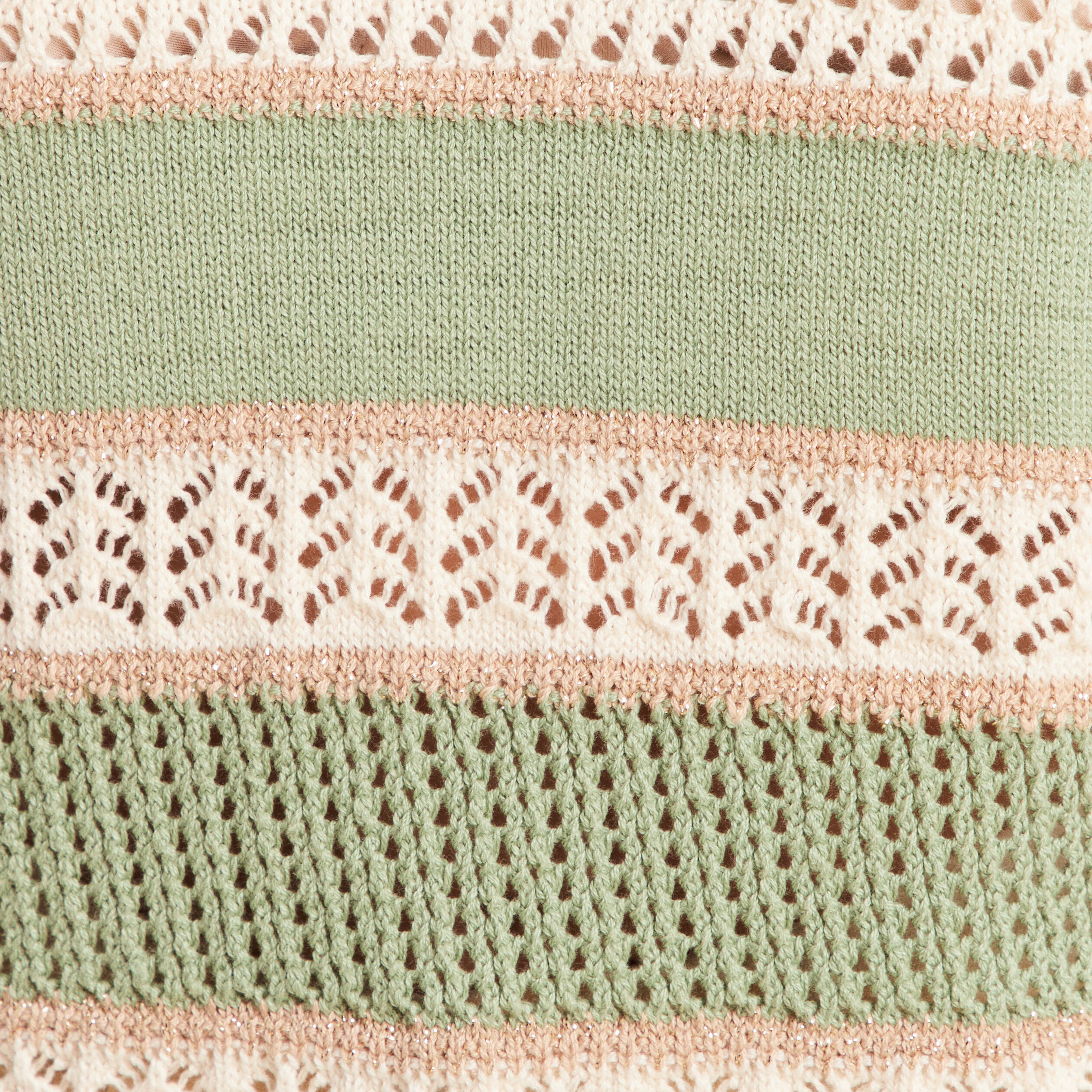 Pull manches longues vert femme